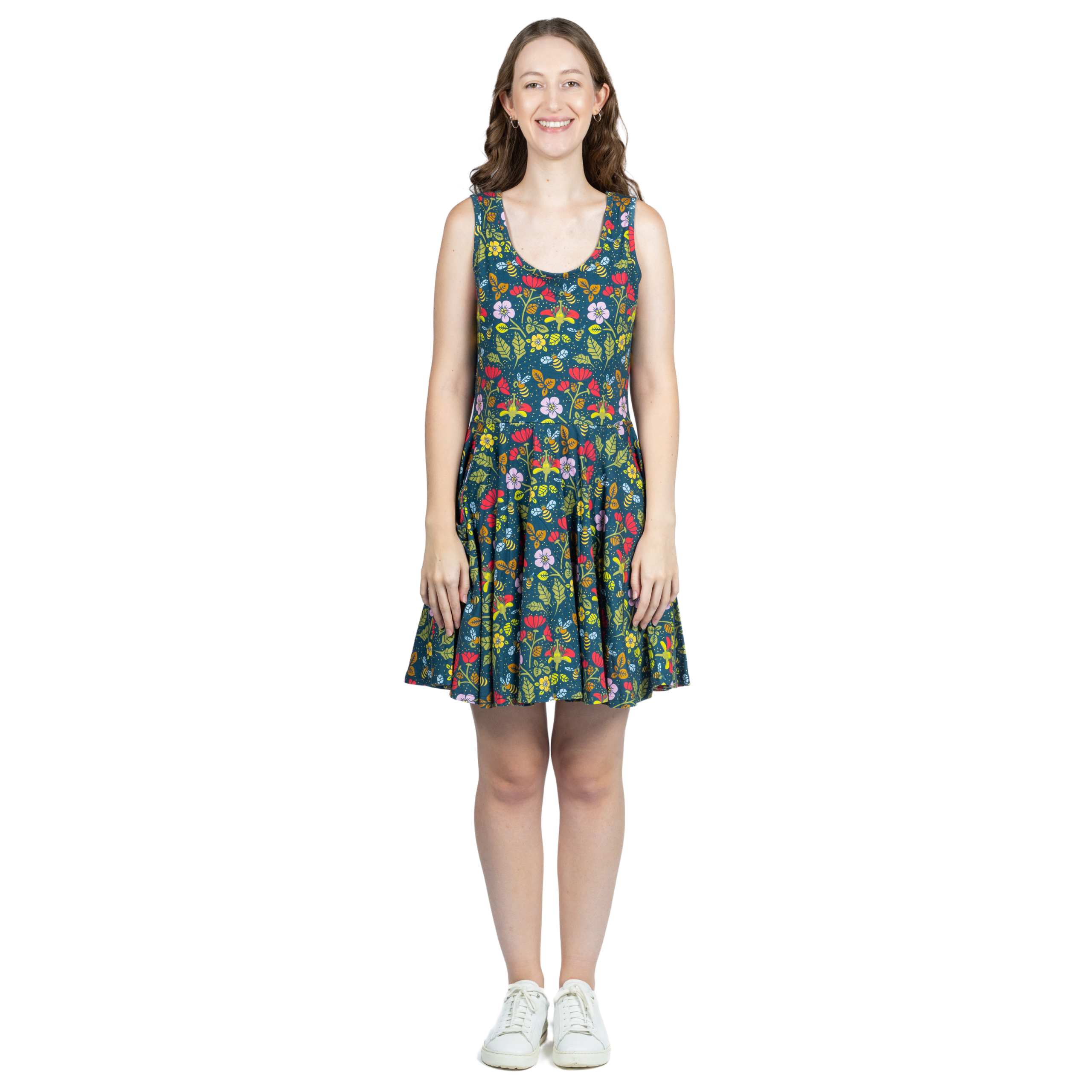 Pollinator Skater Dress