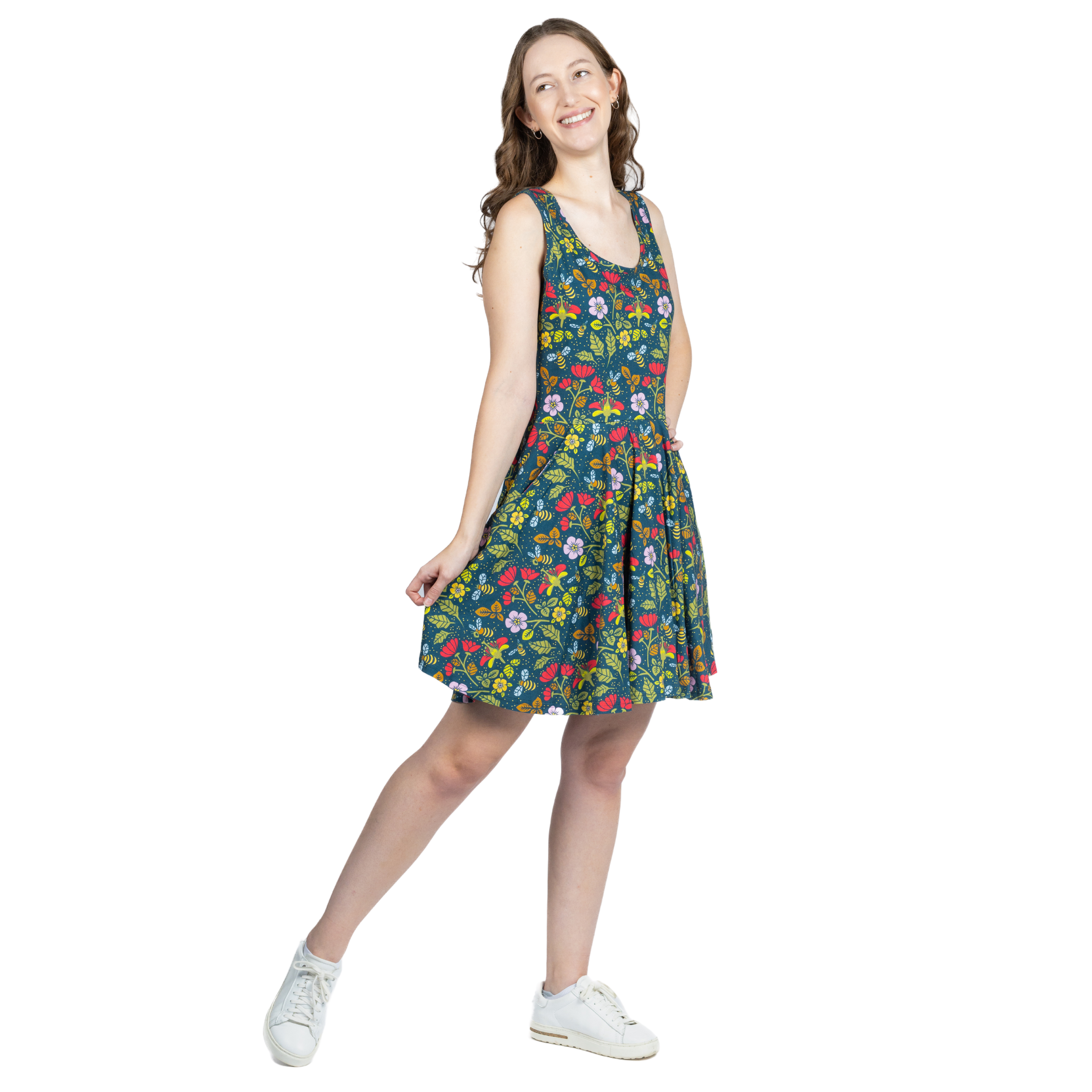 Pollinator Skater Dress