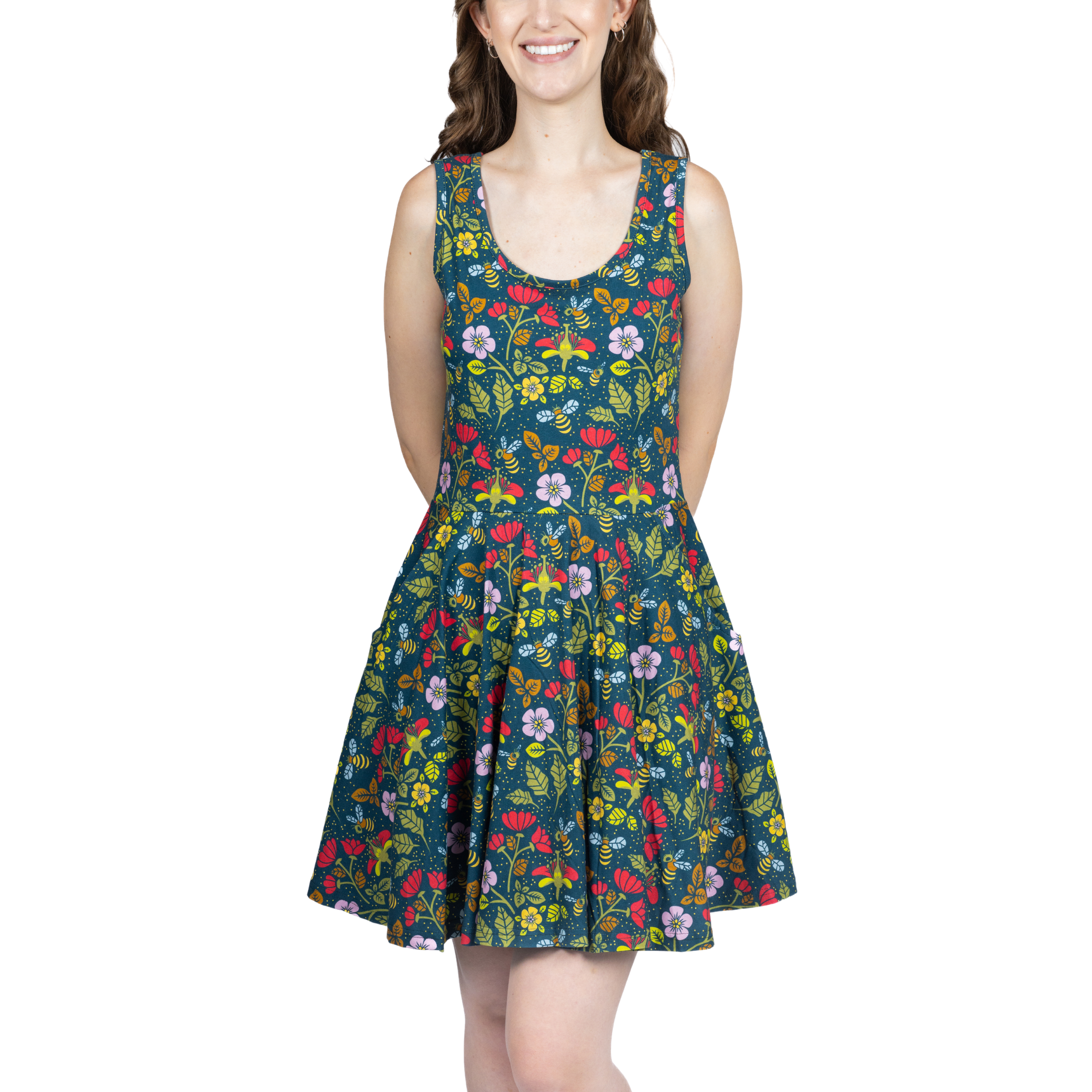 Pollinator Skater Dress