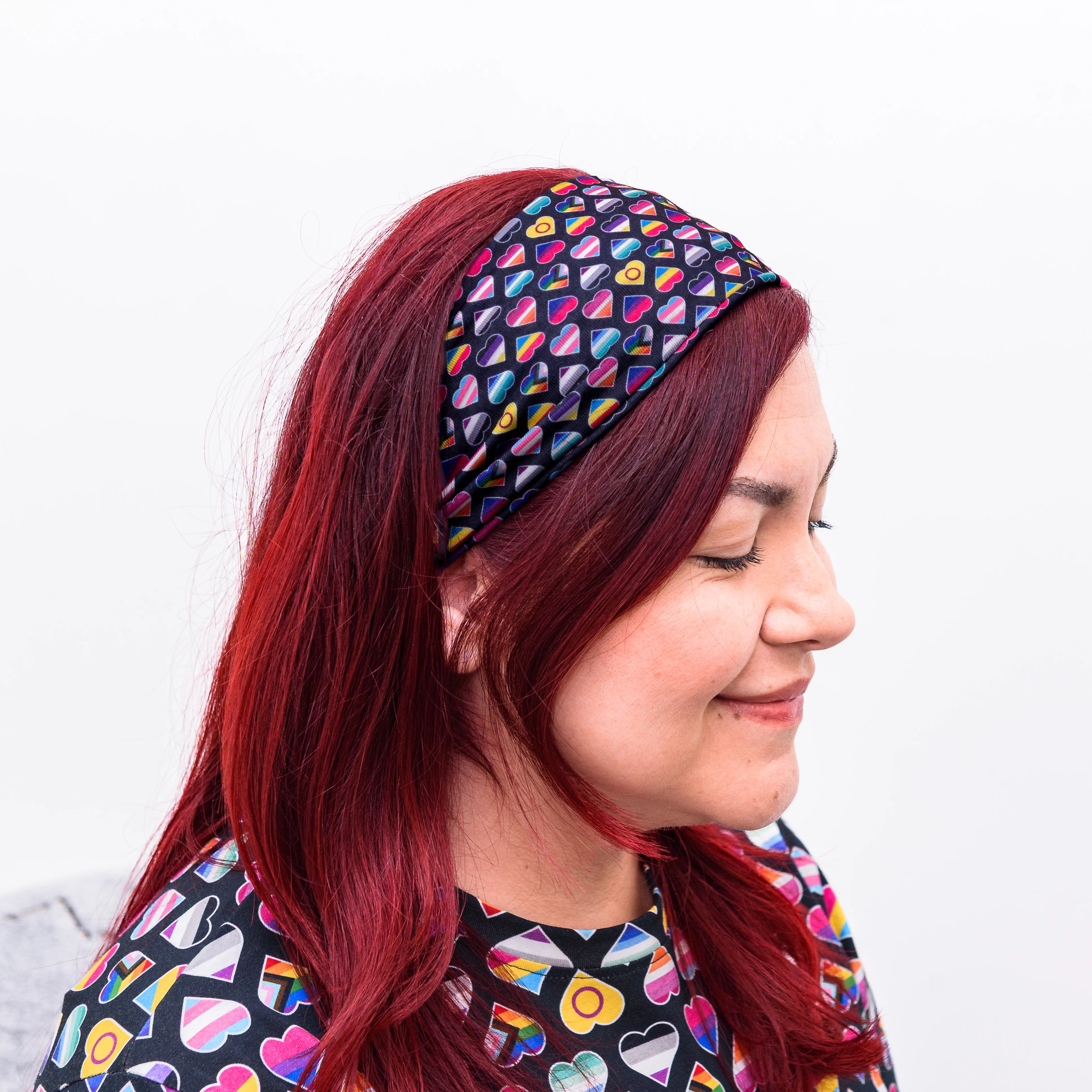 Pride Hearts Headband