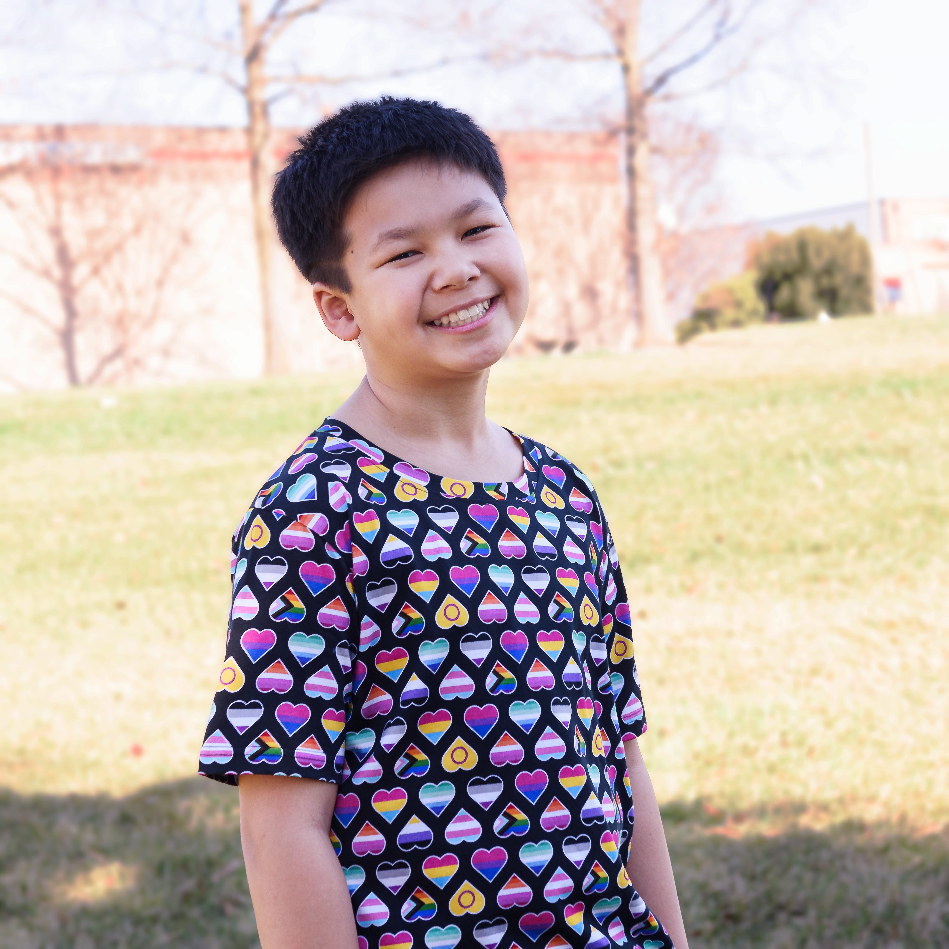 Pride Hearts Kids T-Shirt