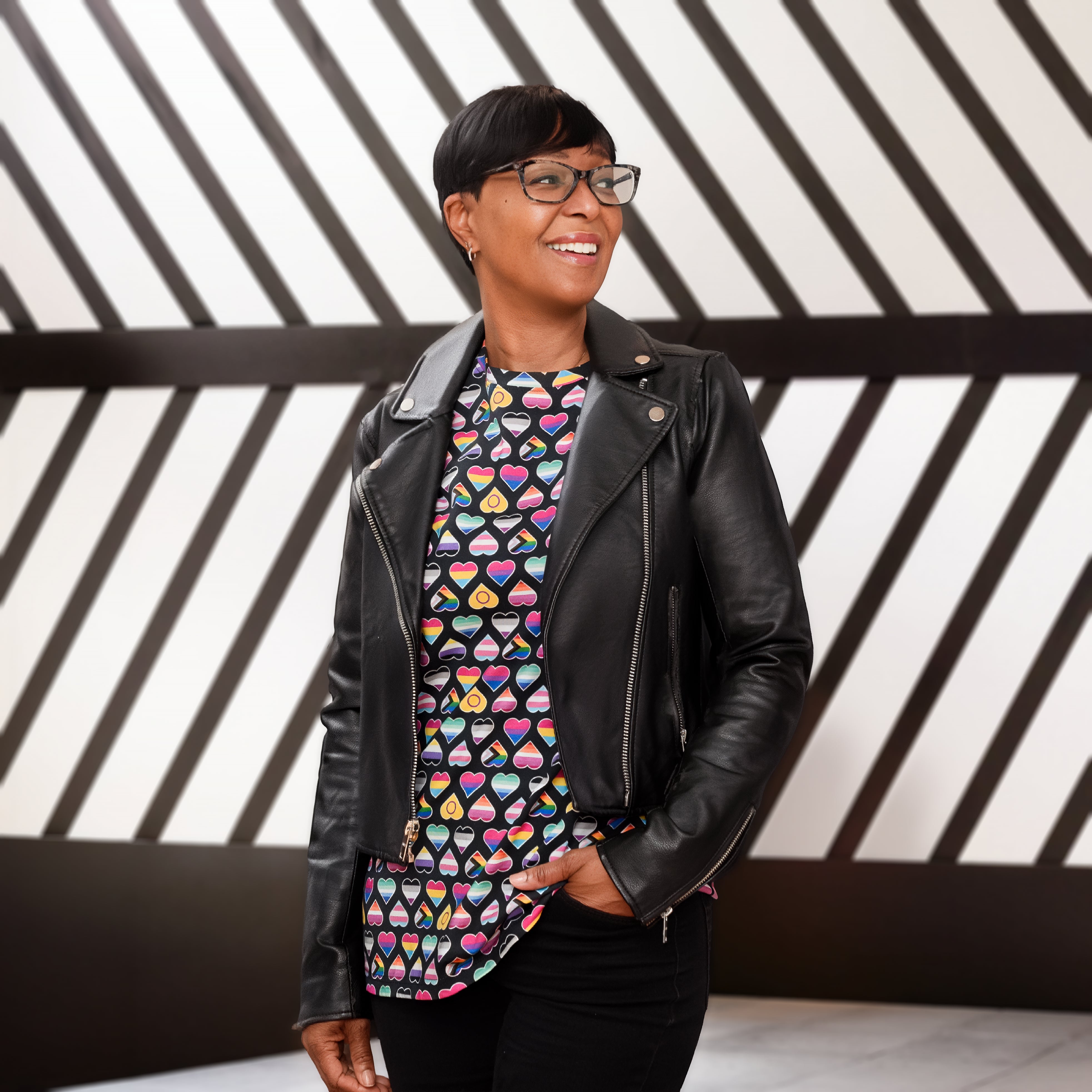 Pride Hearts Unisex Adults T-Shirt