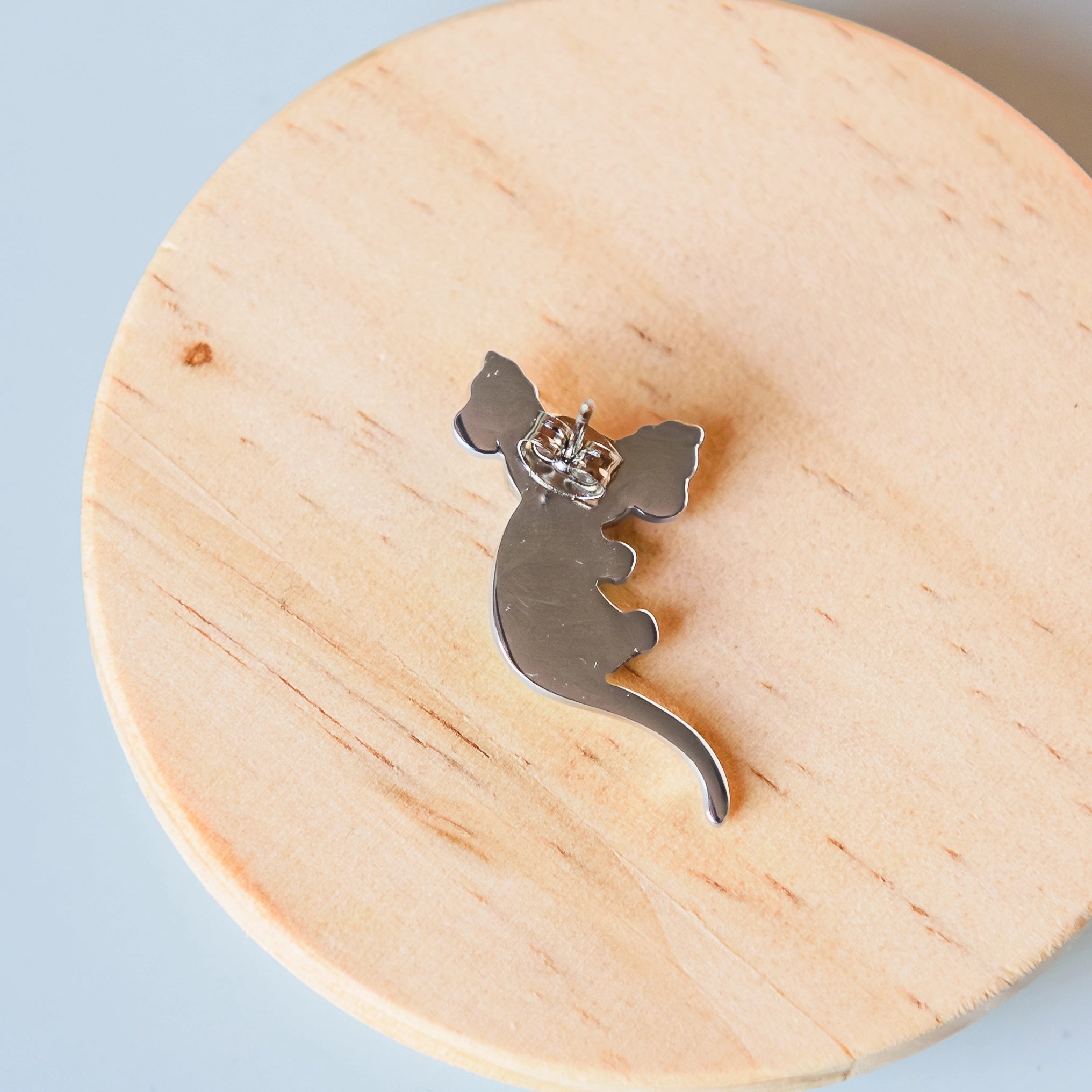 Rainbow Axolotl Stainless Steel Earrings