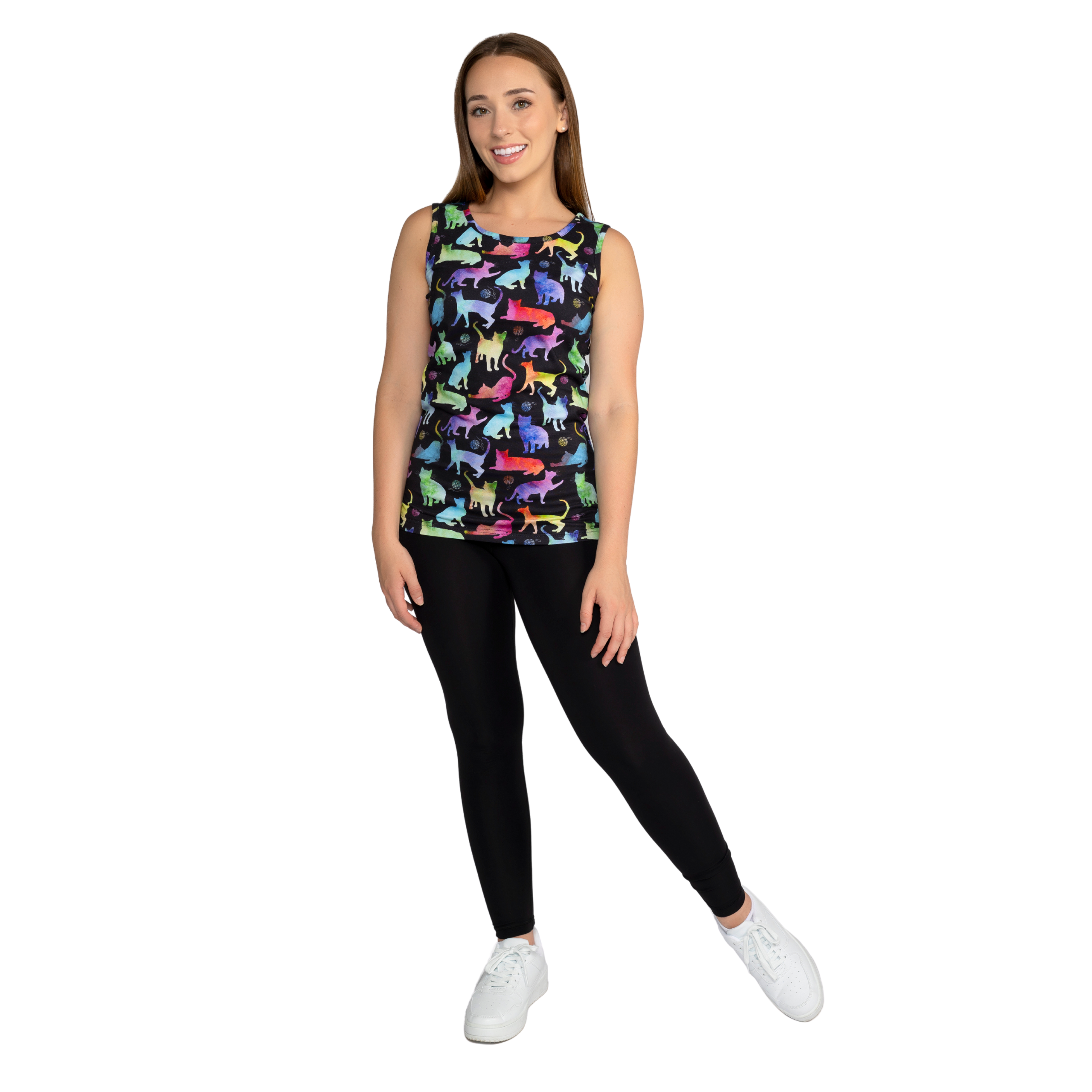 Rainbow Cats String Theory Tank Top [FINAL SALE]