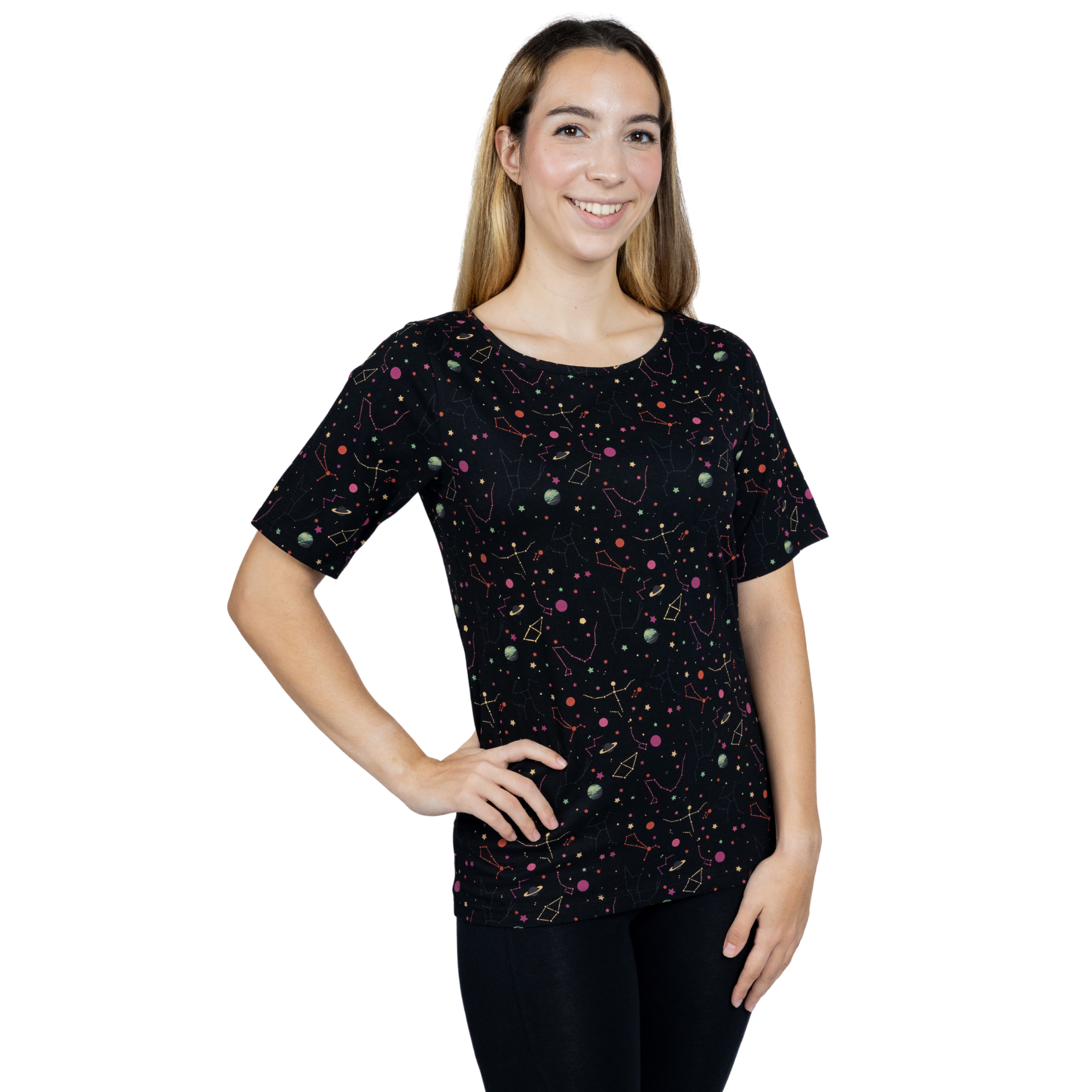 Rainbow Constellations Tunic Top