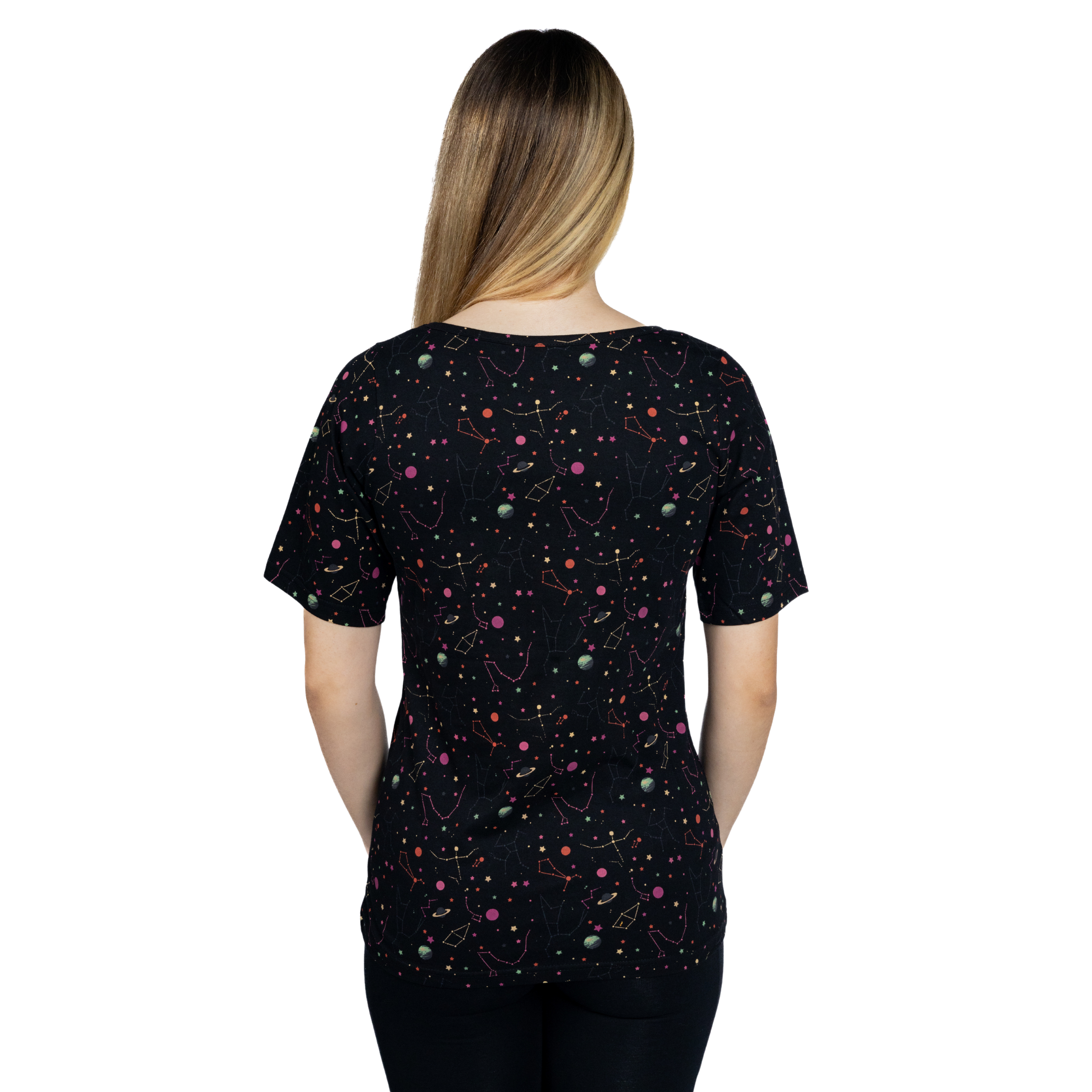 Rainbow Constellations Tunic Top