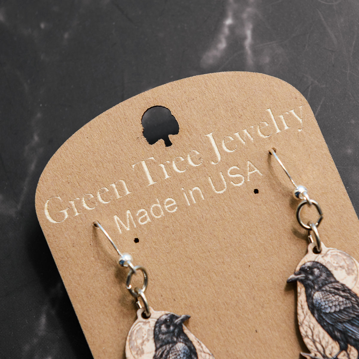 Raven Earrings
