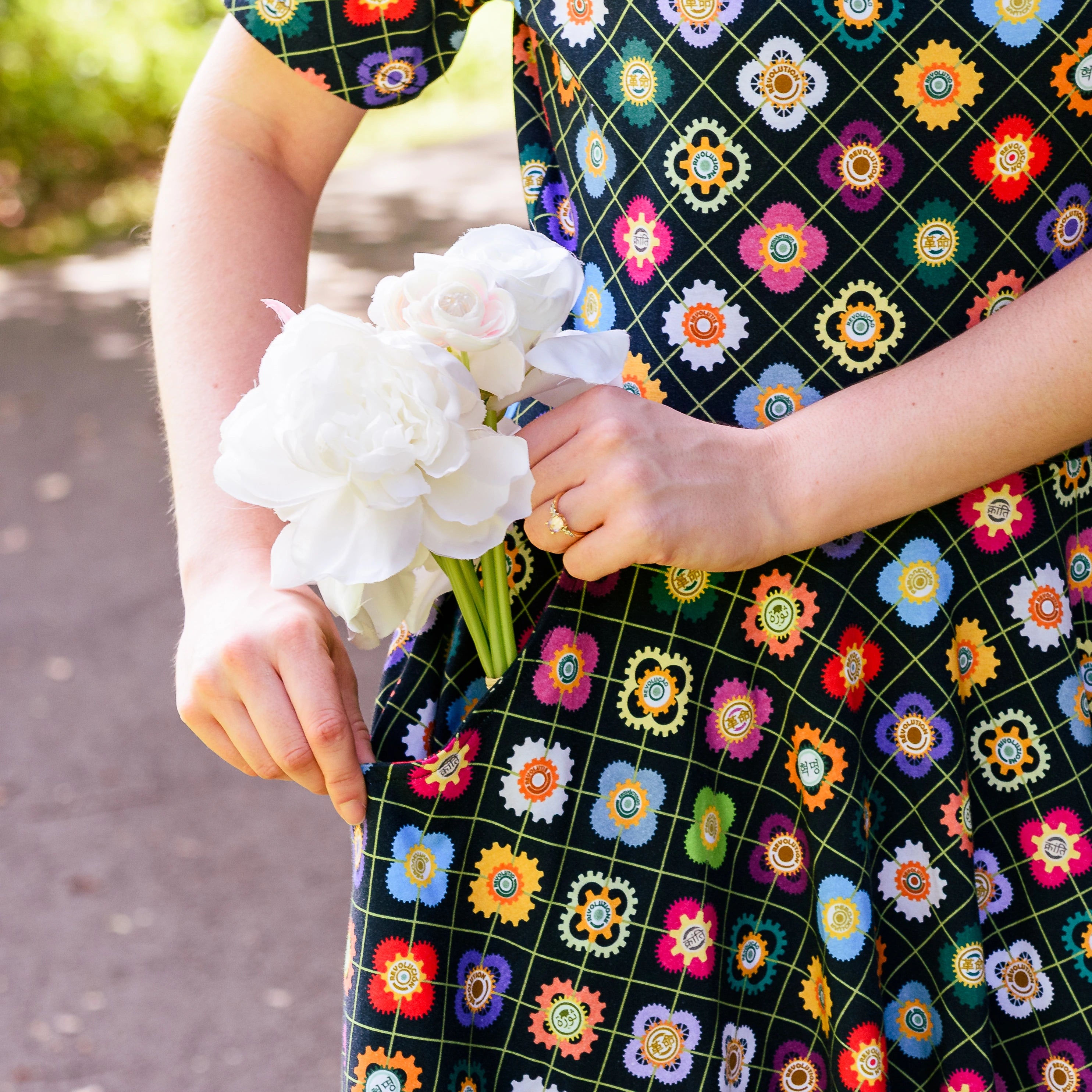 Cortlen Fixes Everything x Svaha USA Gears of Revolution Twirl Dress