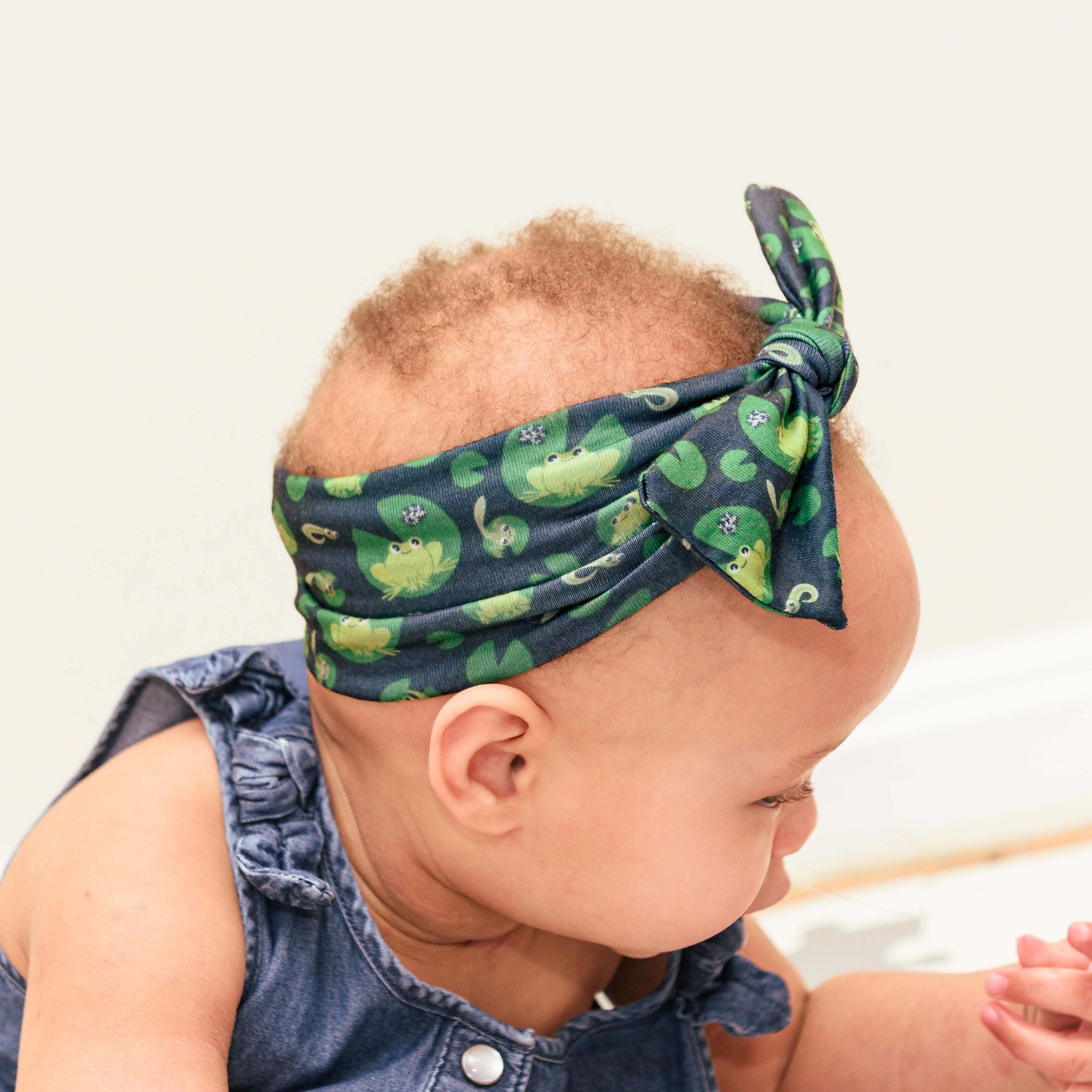 Ribbit Kids Bow Headband
