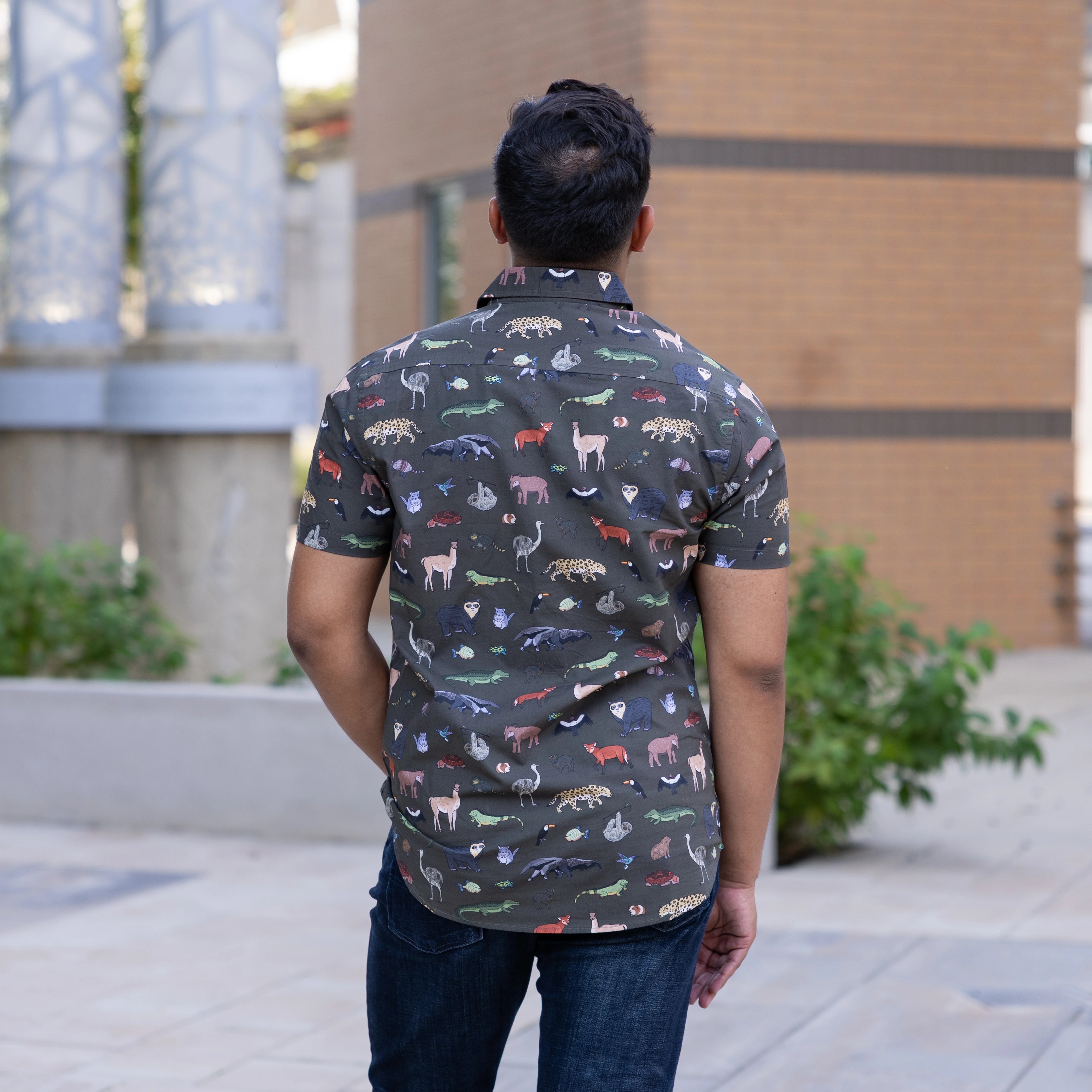 Safari Short Sleeves Button-Up Shirt