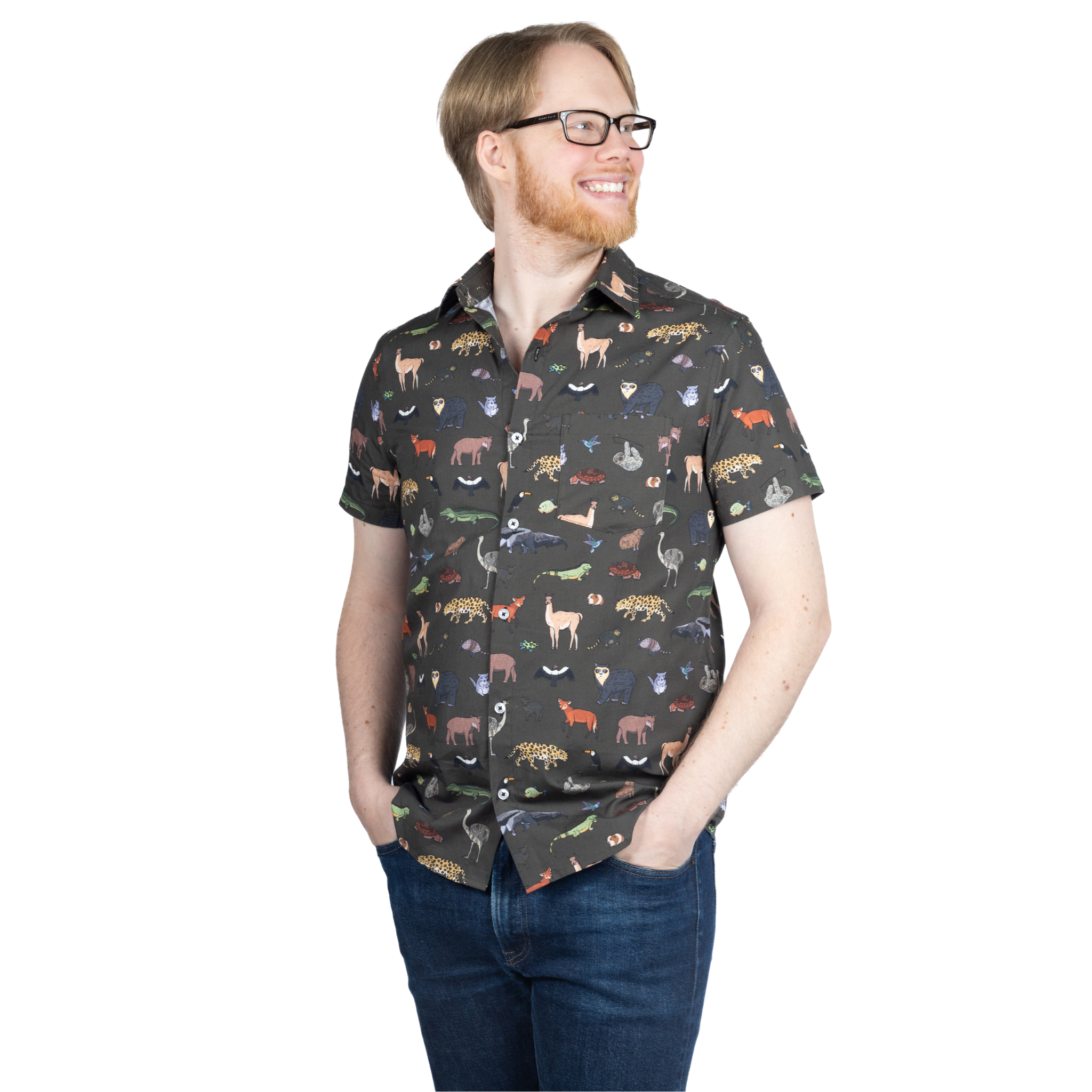 Safari Short Sleeves Button-Up Shirt