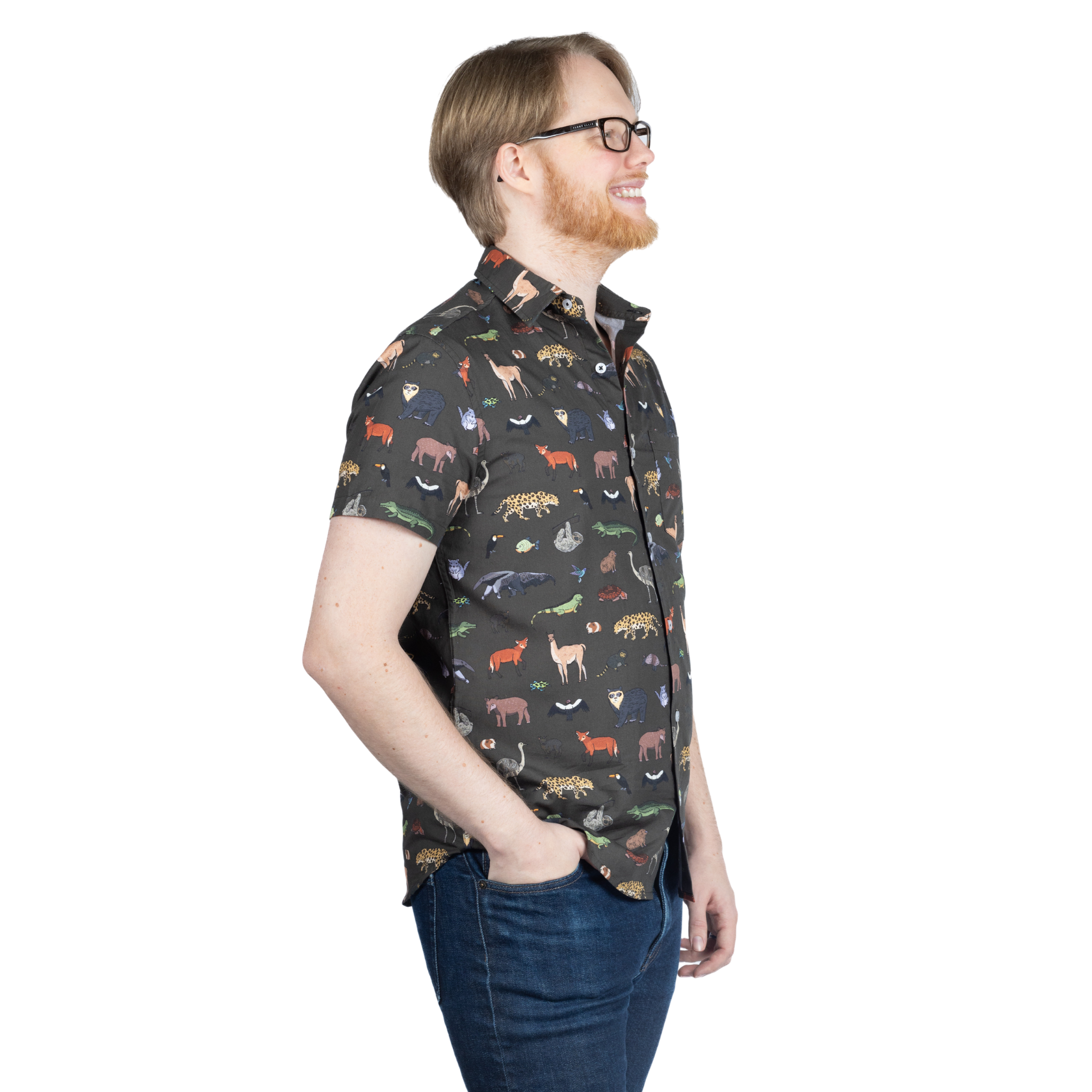 Safari Short Sleeves Button-Up Shirt