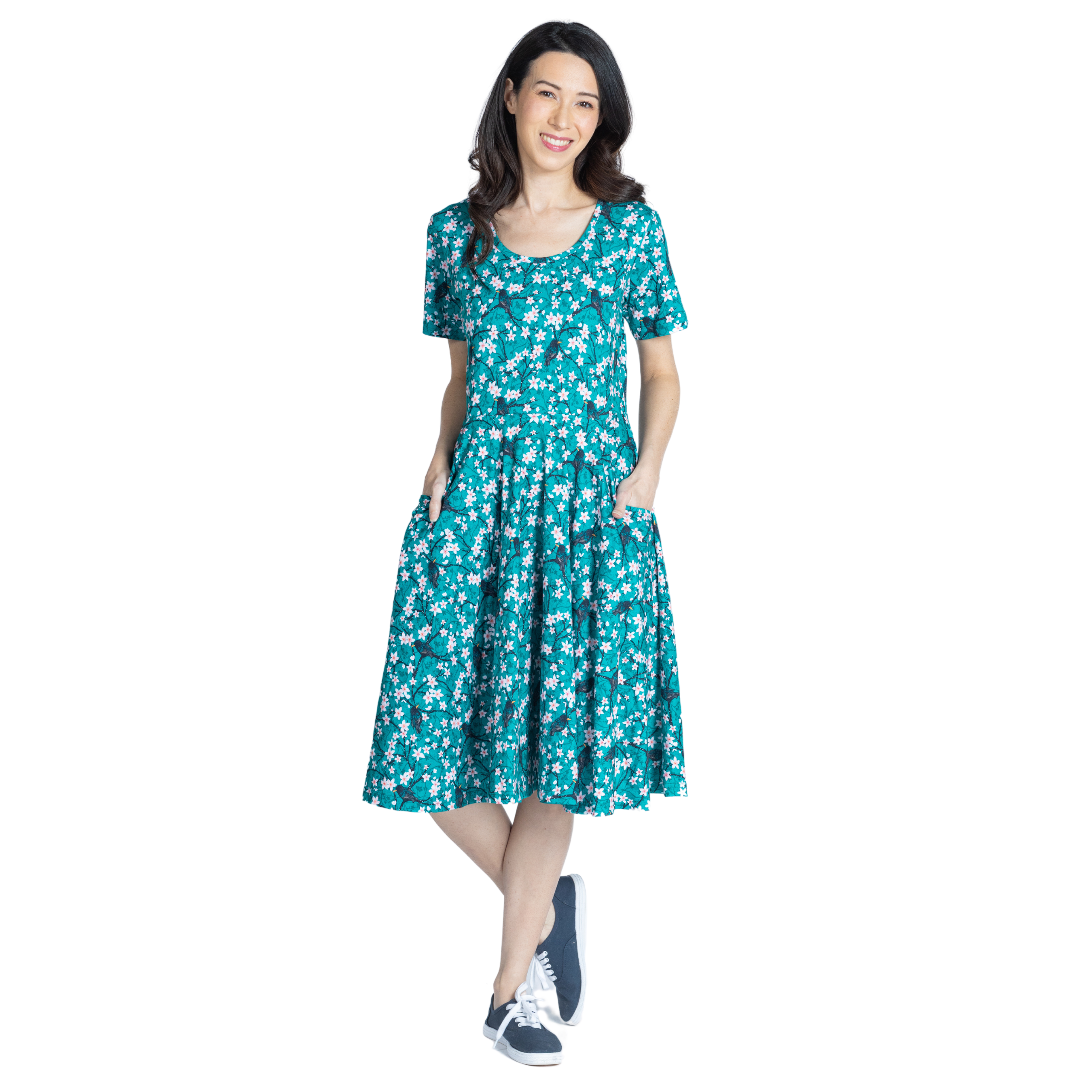 Sakura Starlings Twirl Dress