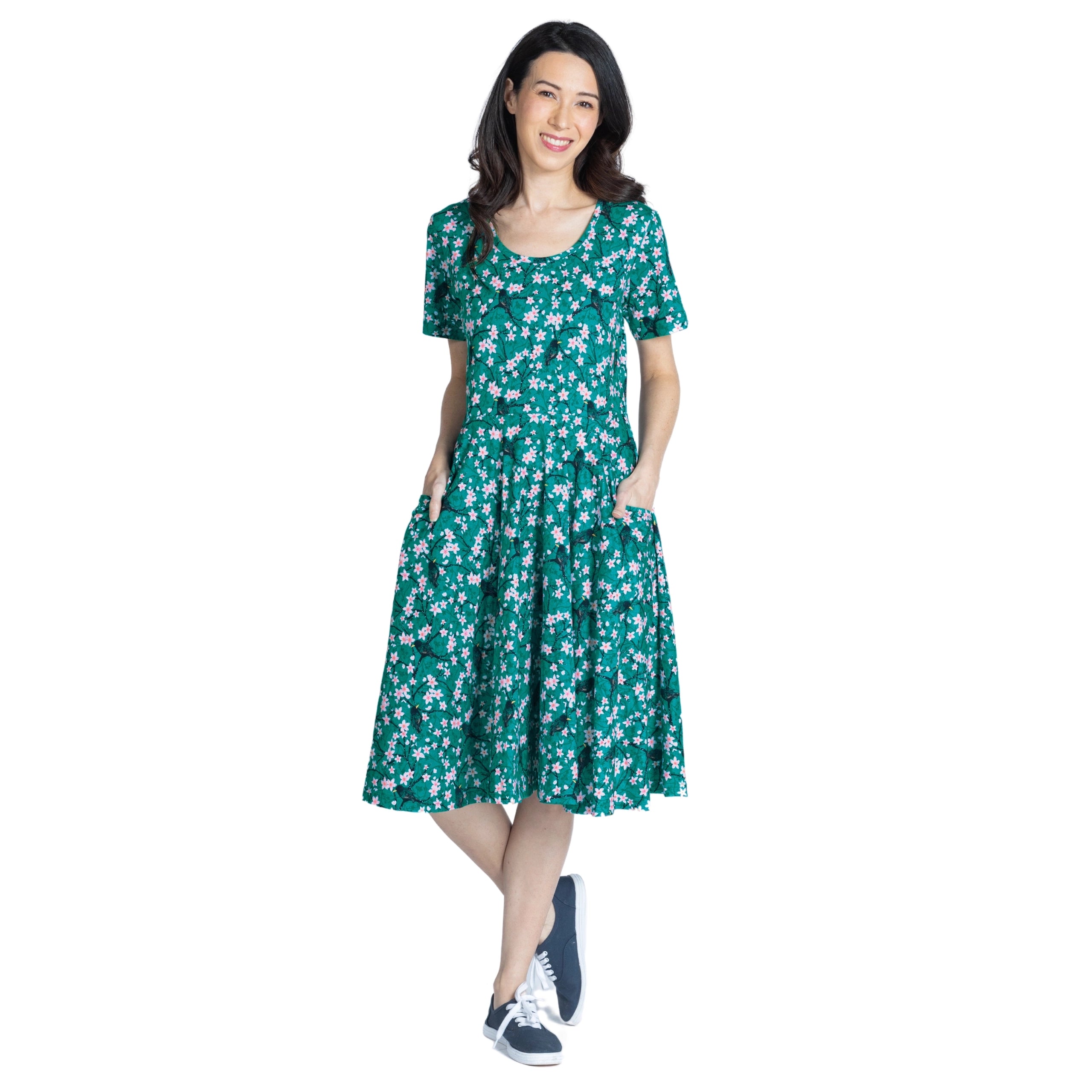 Sakura Starlings Twirl Dress