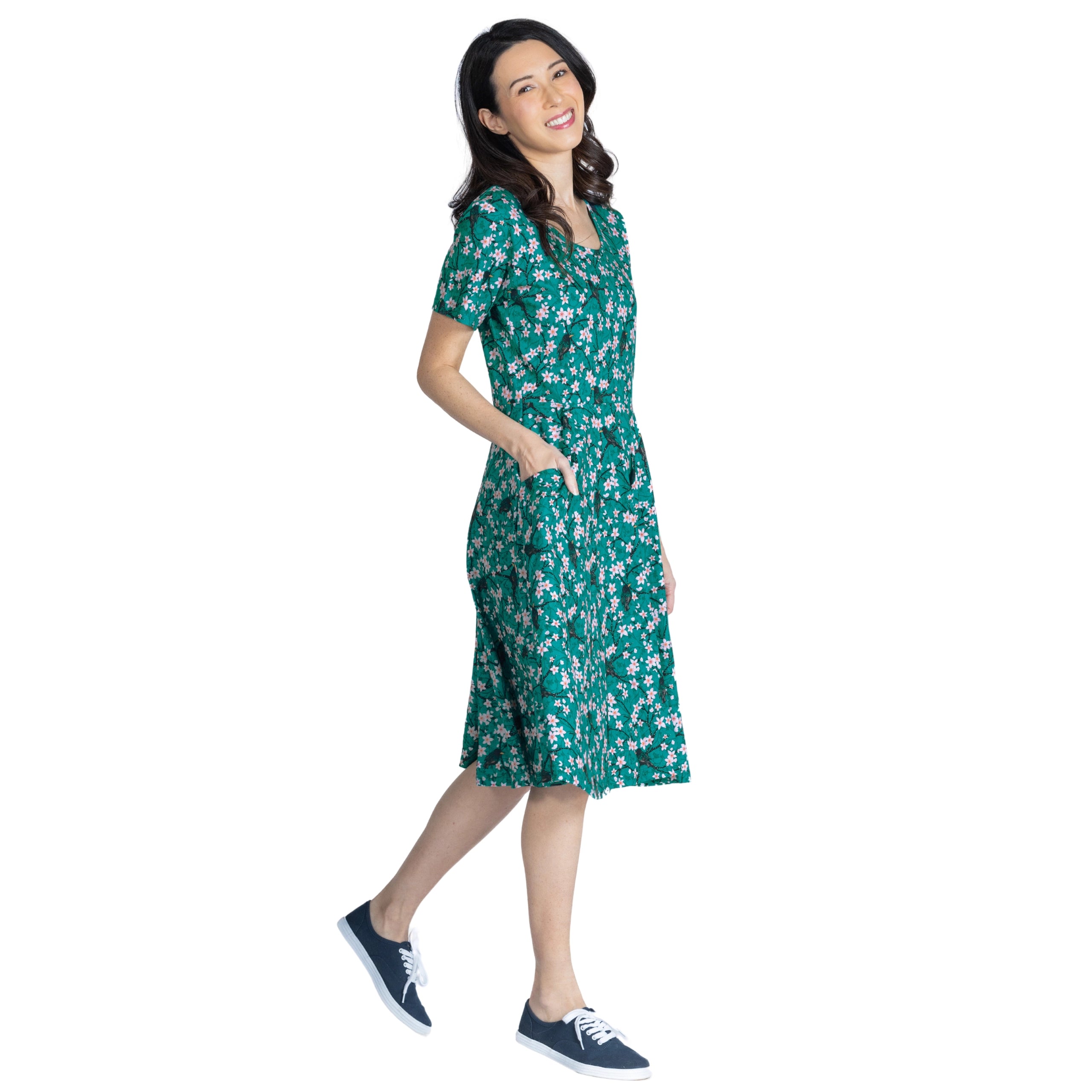 Sakura Starlings Twirl Dress