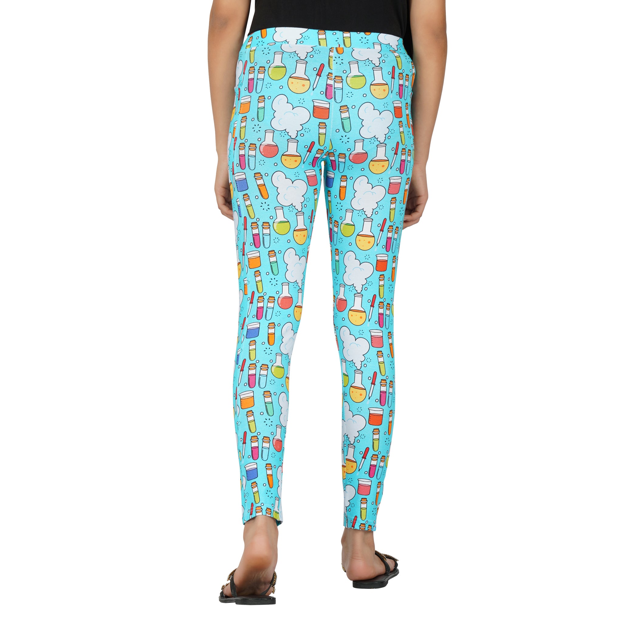 Science Equipment Kids Leggings with Pockets