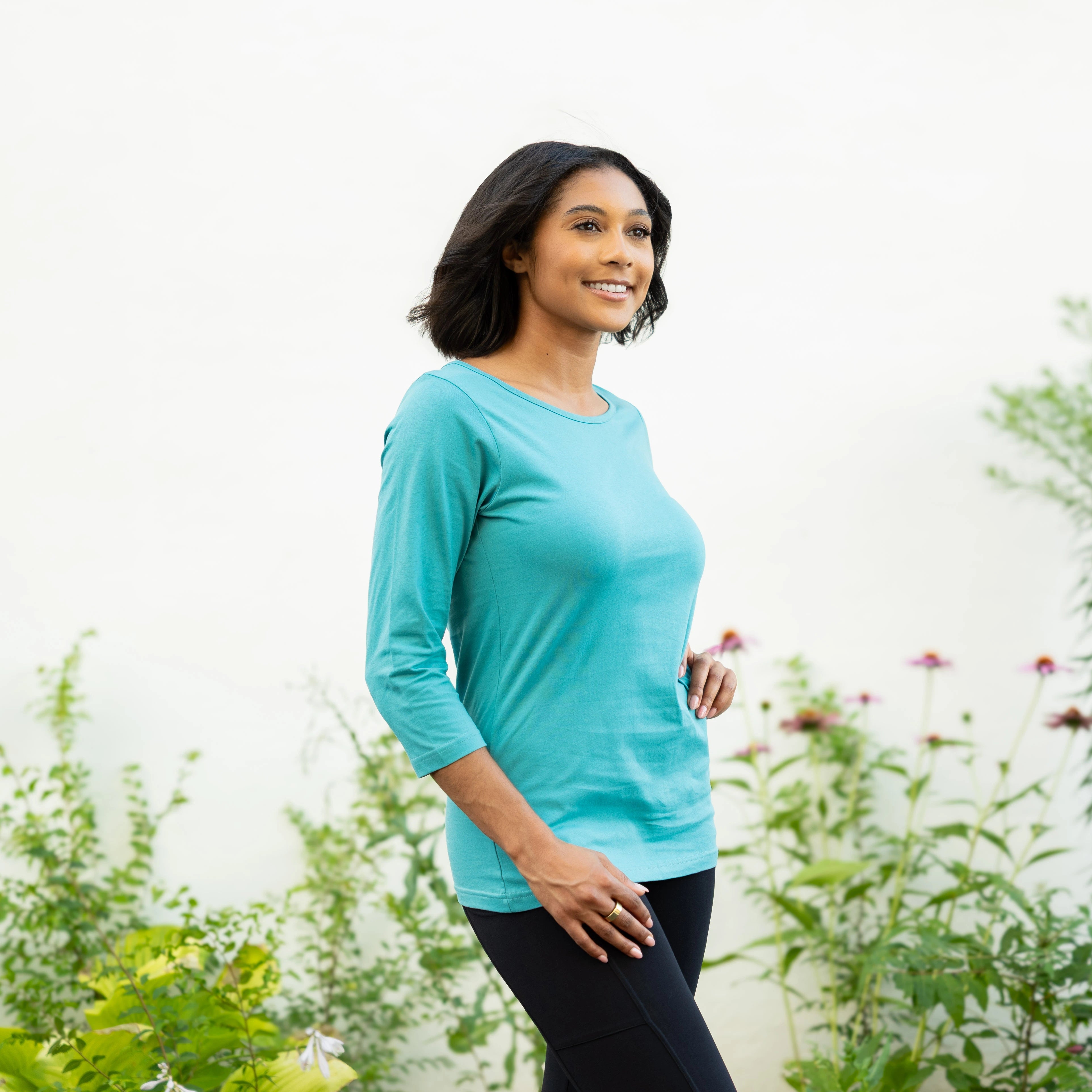 Seafoam Green Tunic Top