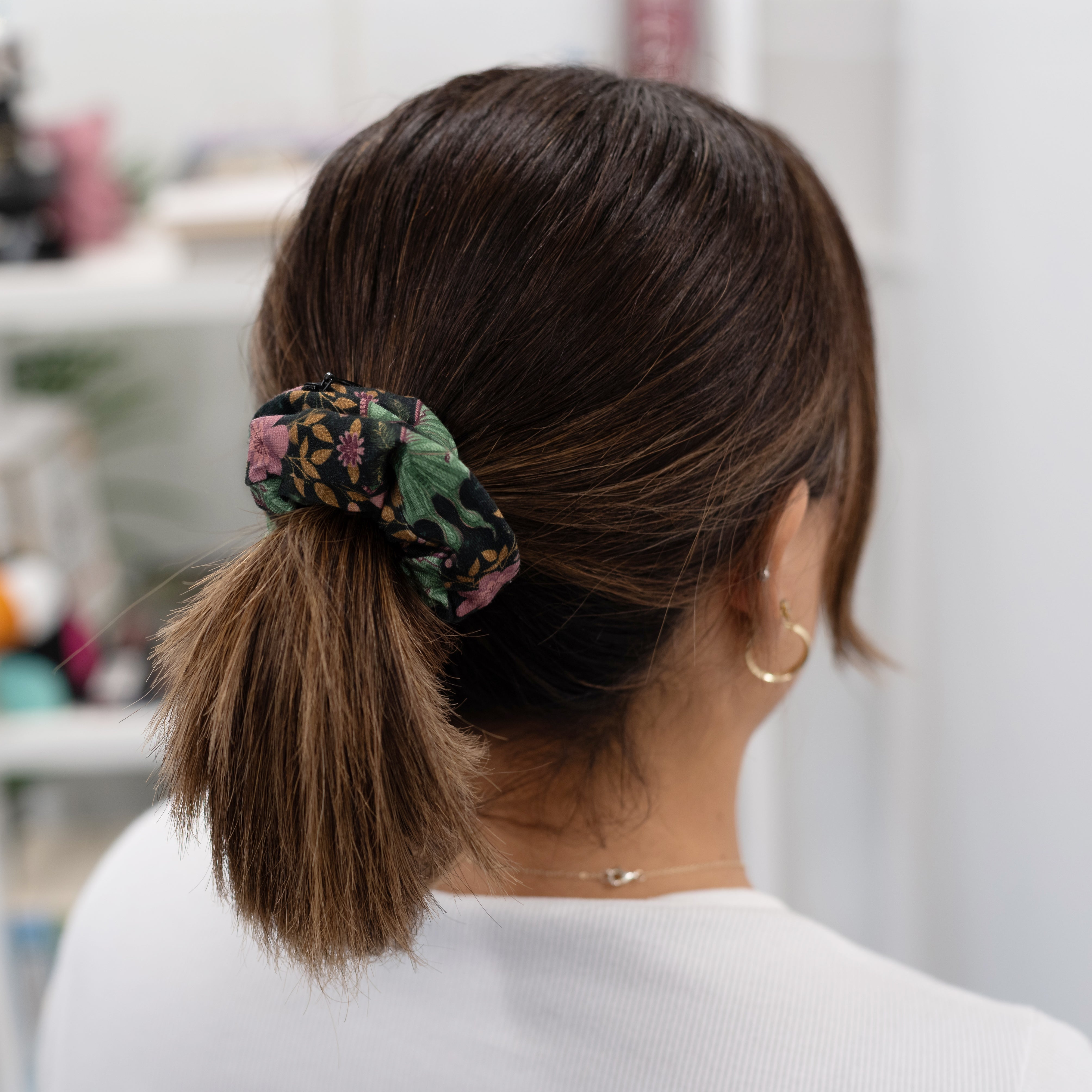 Woodland Wonders 3-Pack Scrunchies with Pocket