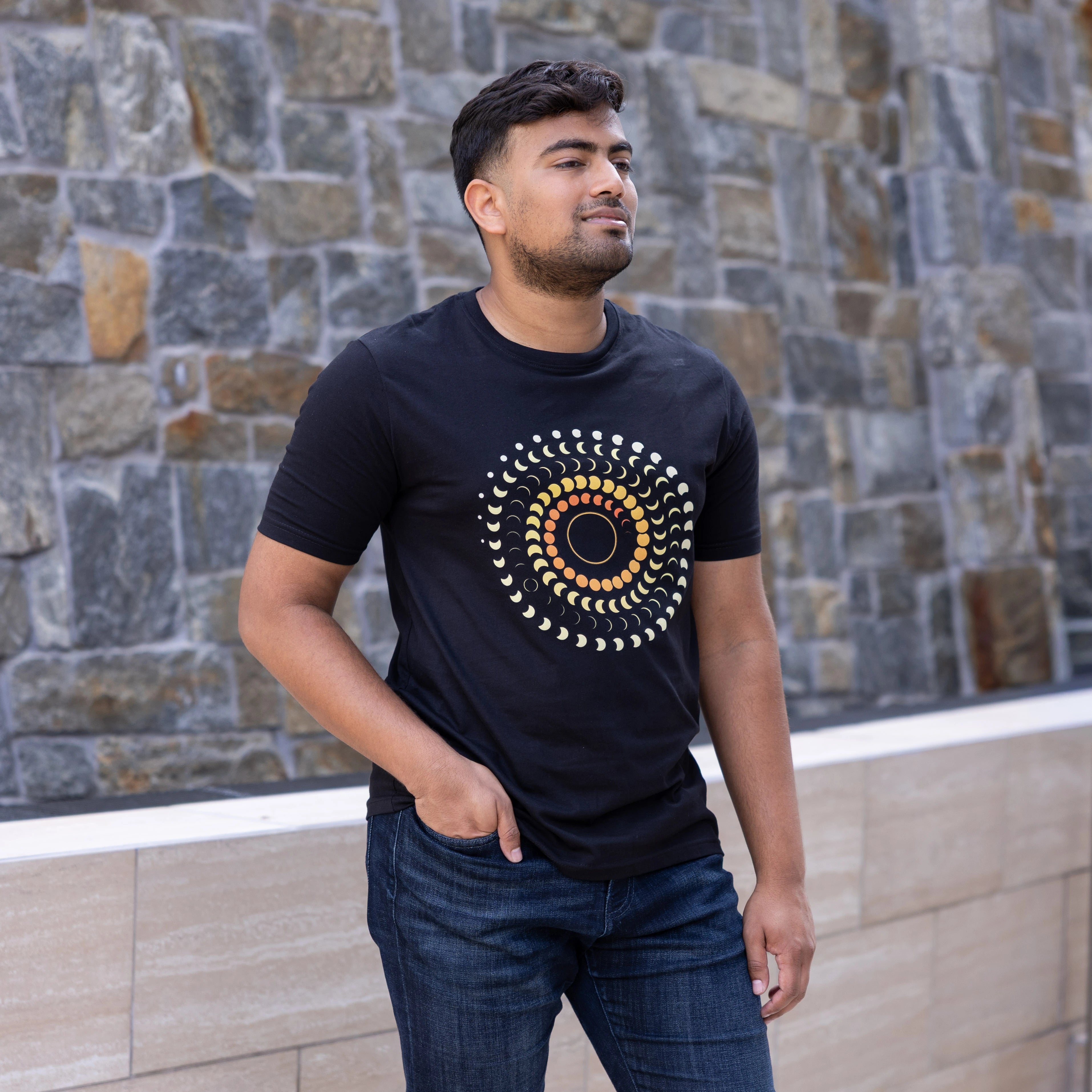 Solar Eclipse Unisex Adults T-Shirt