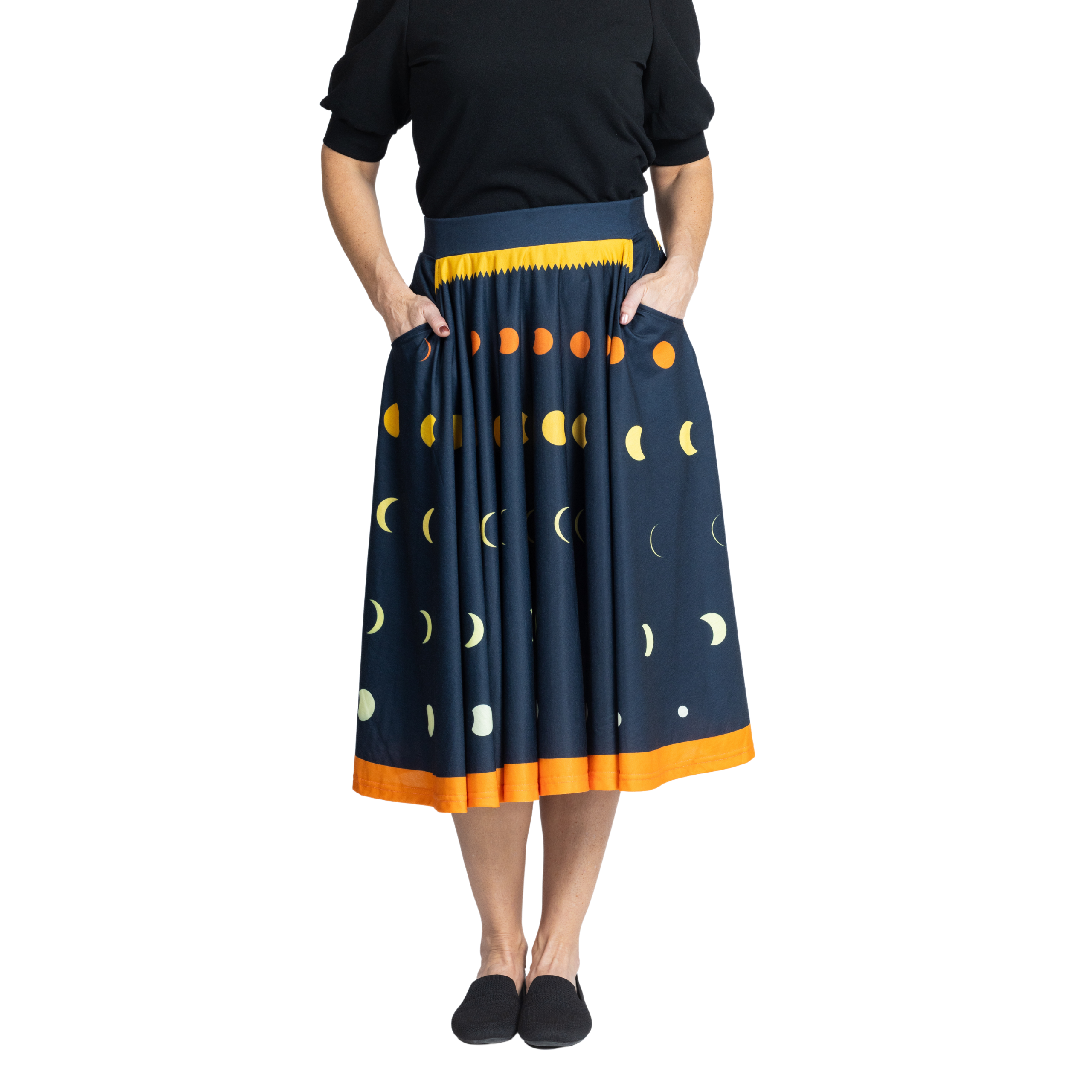 Solar Eclipse Twirl Skirt