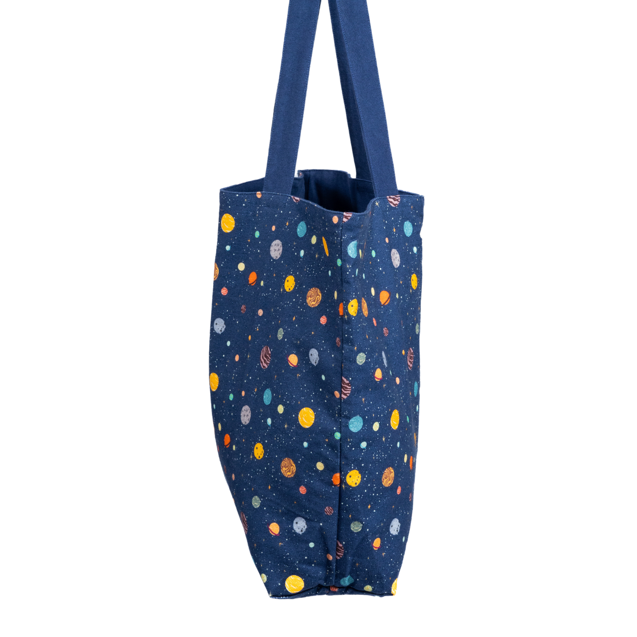 Space Exploration Reversible Canvas Tote Bag