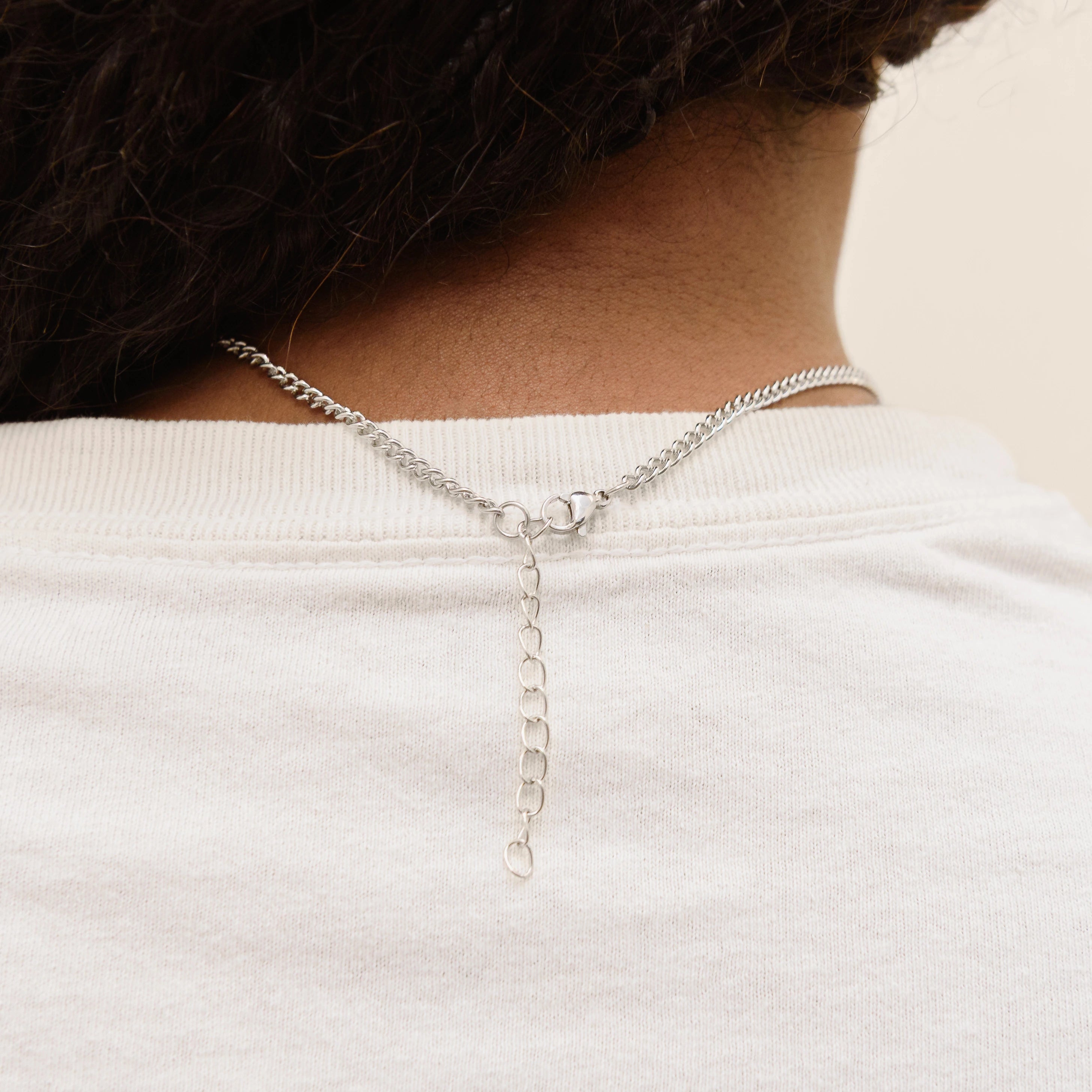 Web & Spider Stainless Steel Necklace