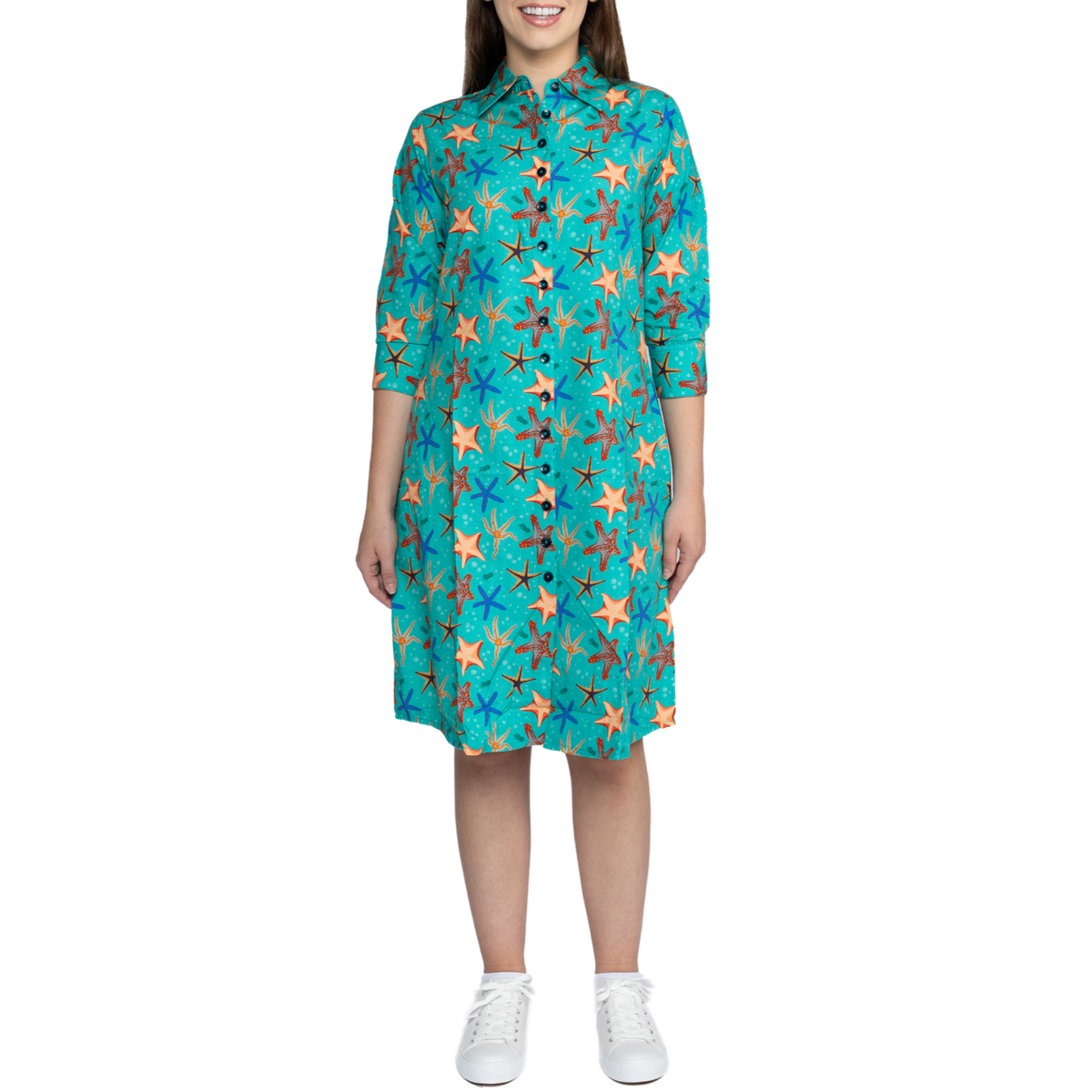 womens casual dress shoes Starfish Shirt Dress Svaha USA