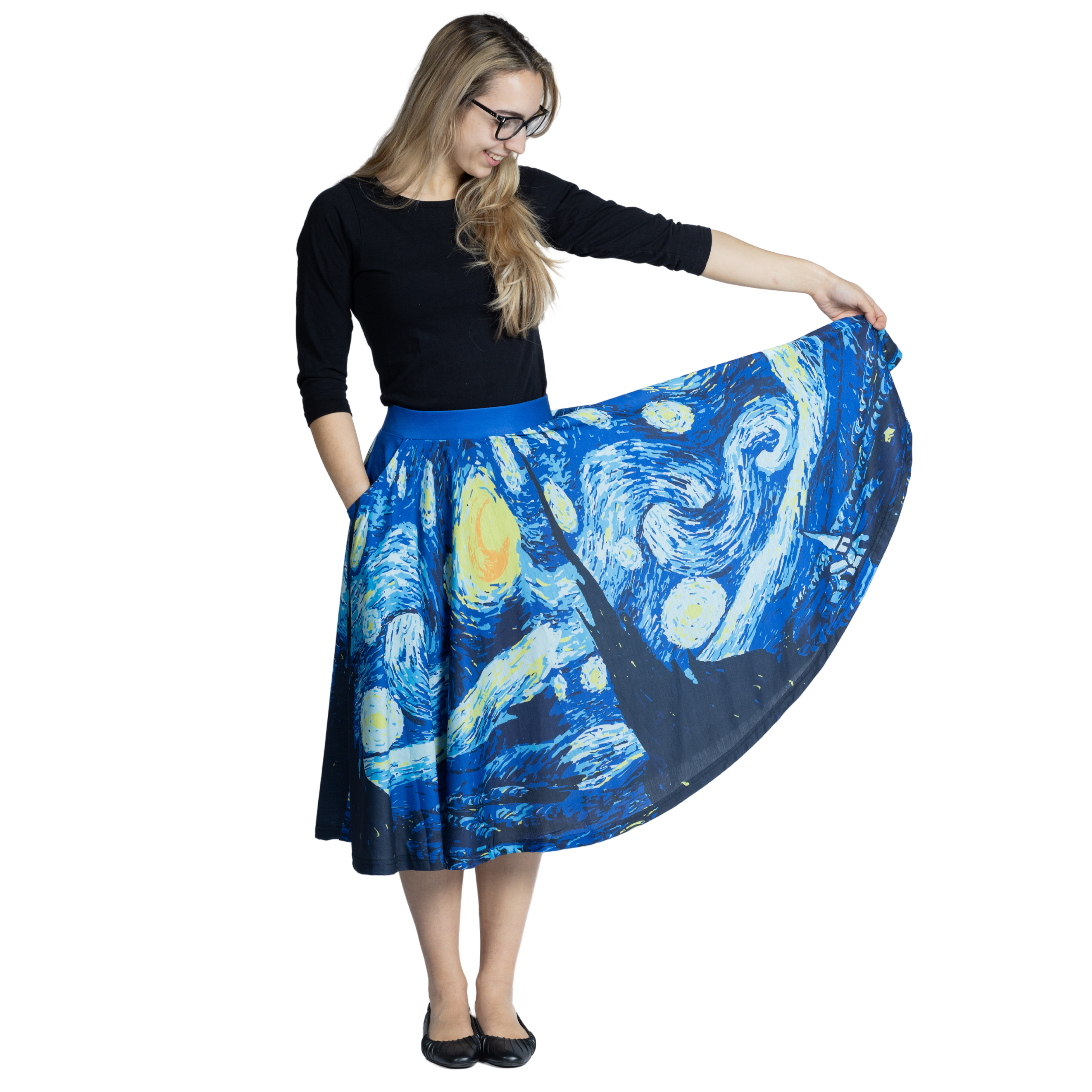 Starry Night Twirl Skirt