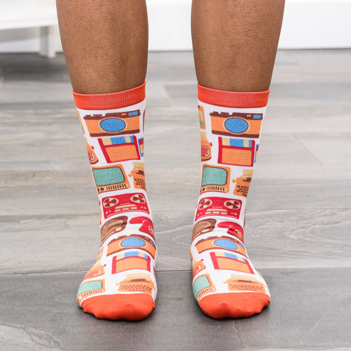 Tech Throwback Crew Socks