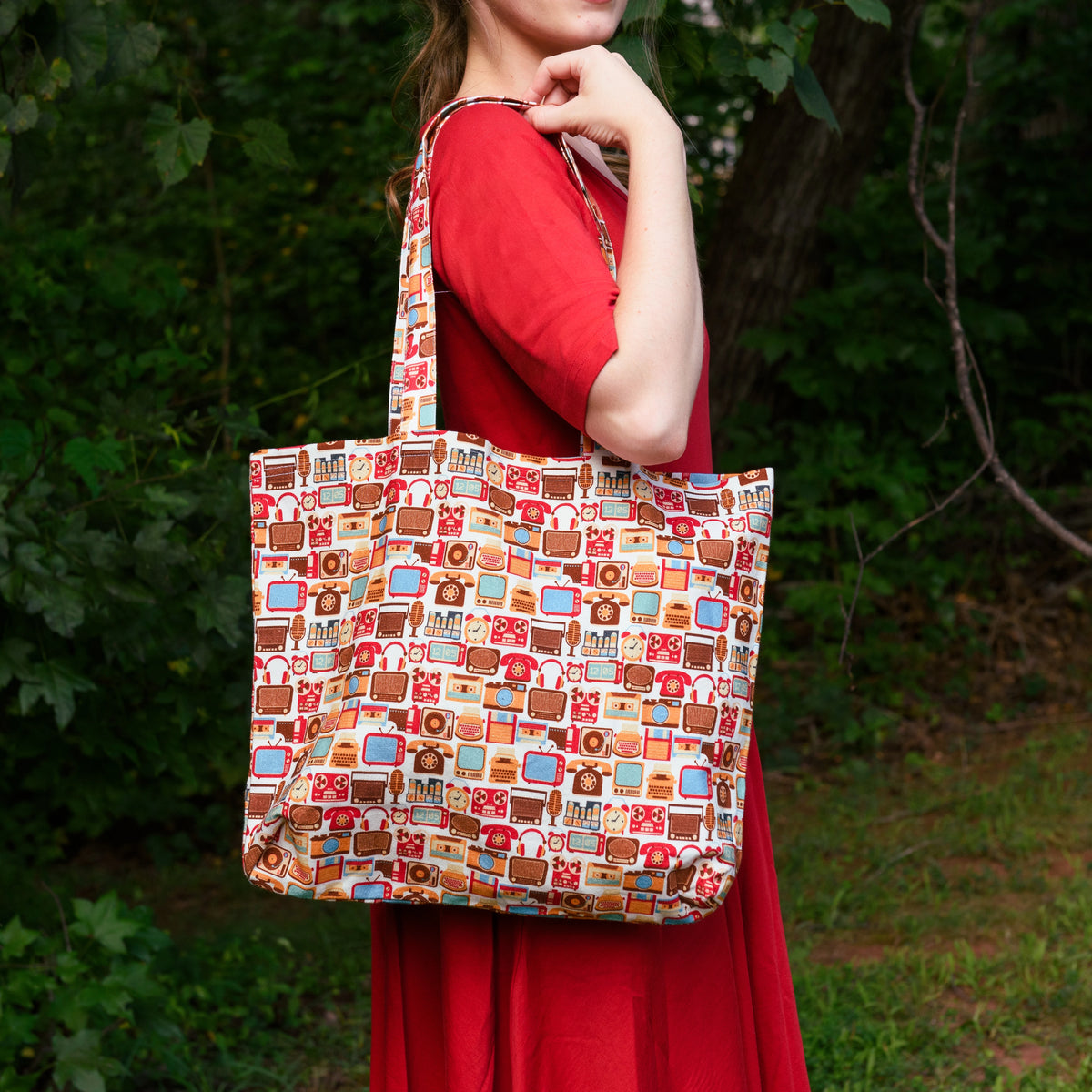 Tech Throwback Tote Bag