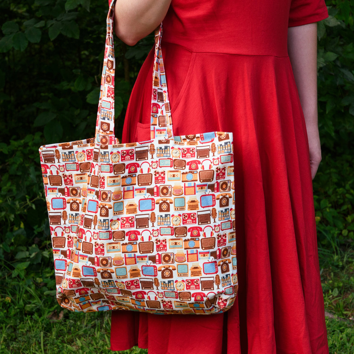 Tech Throwback Tote Bag