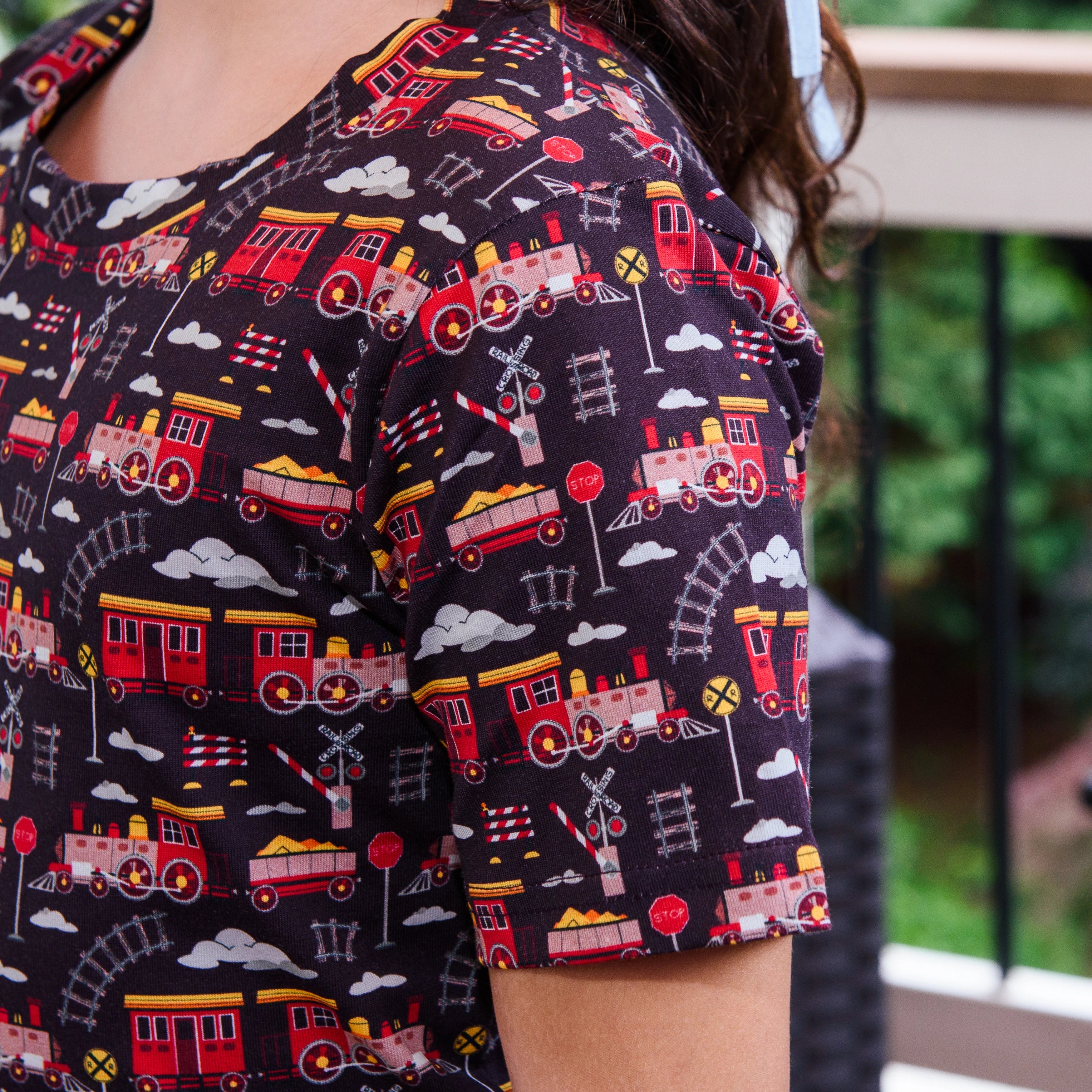 Train Adventures Kids T-Shirt