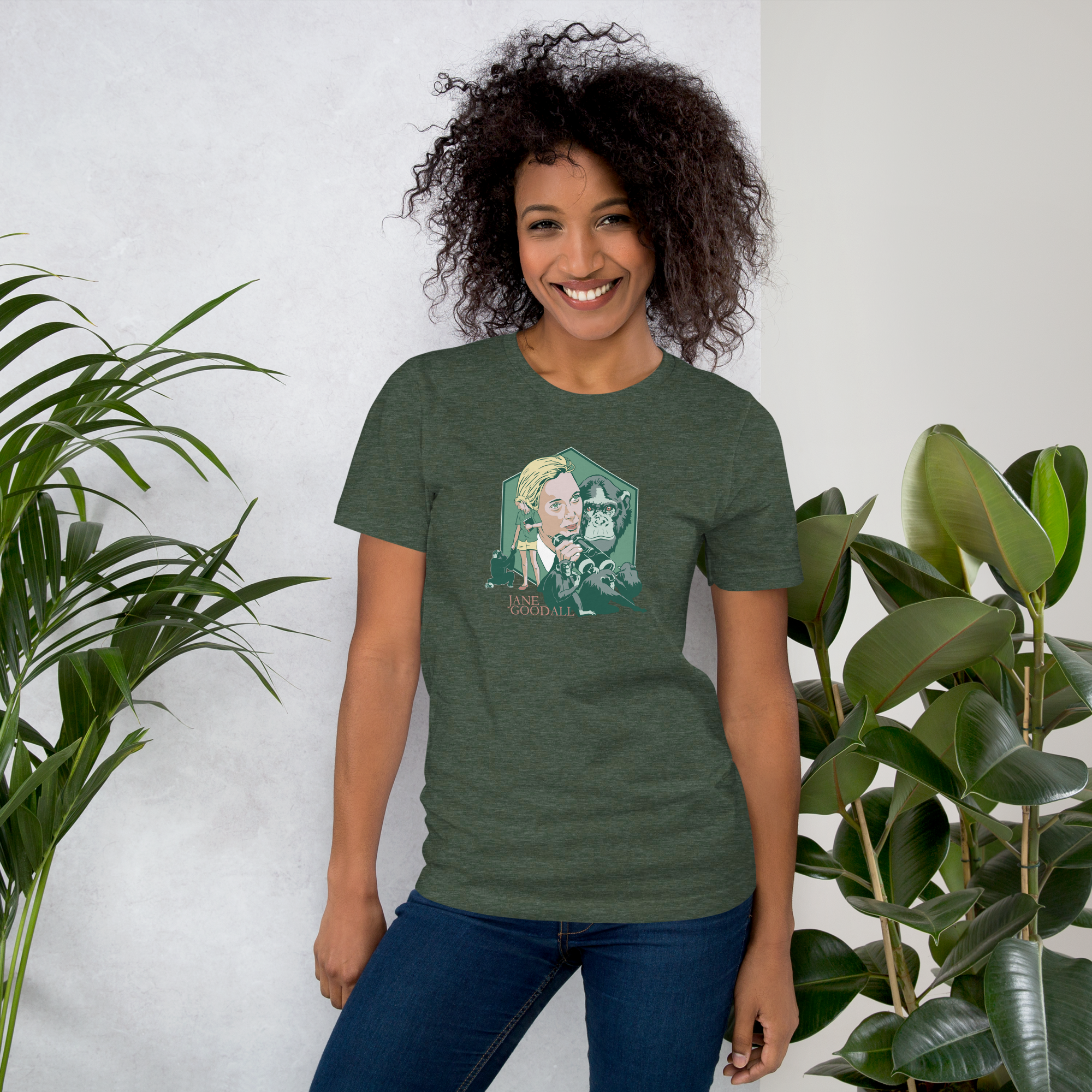 Jane Goodall Unisex T-Shirt (POD)