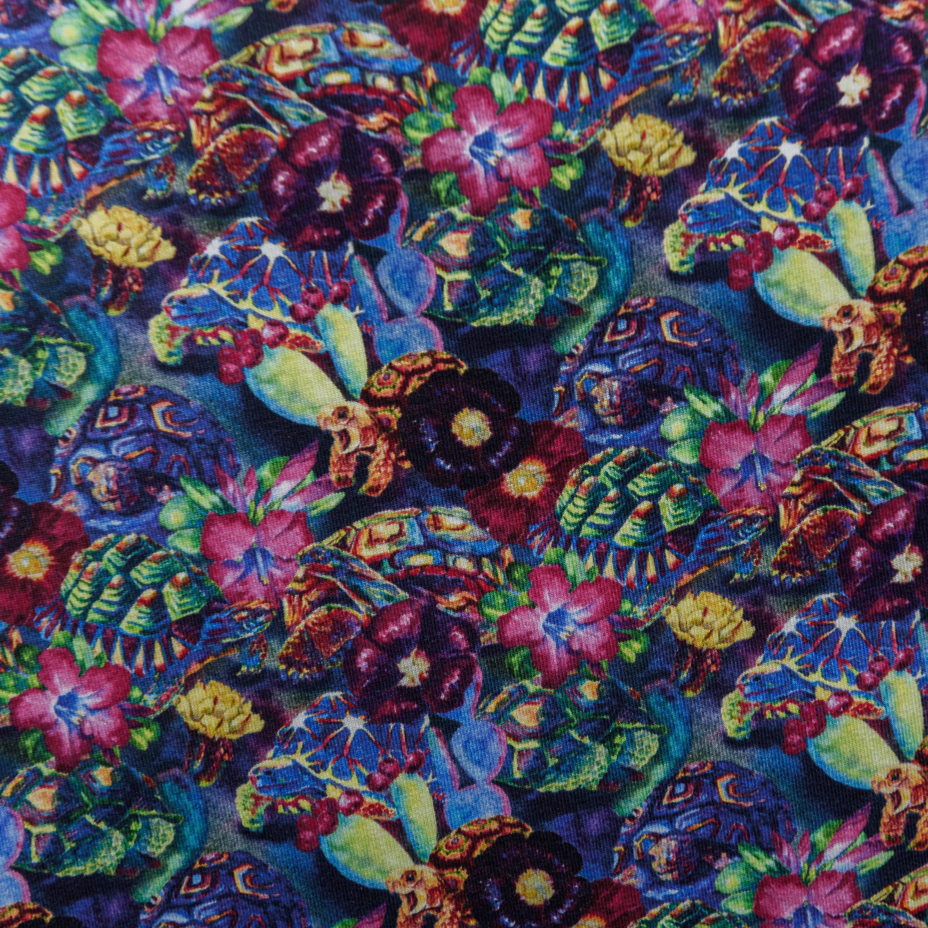 Watercolor Tortoise Twirl Dress