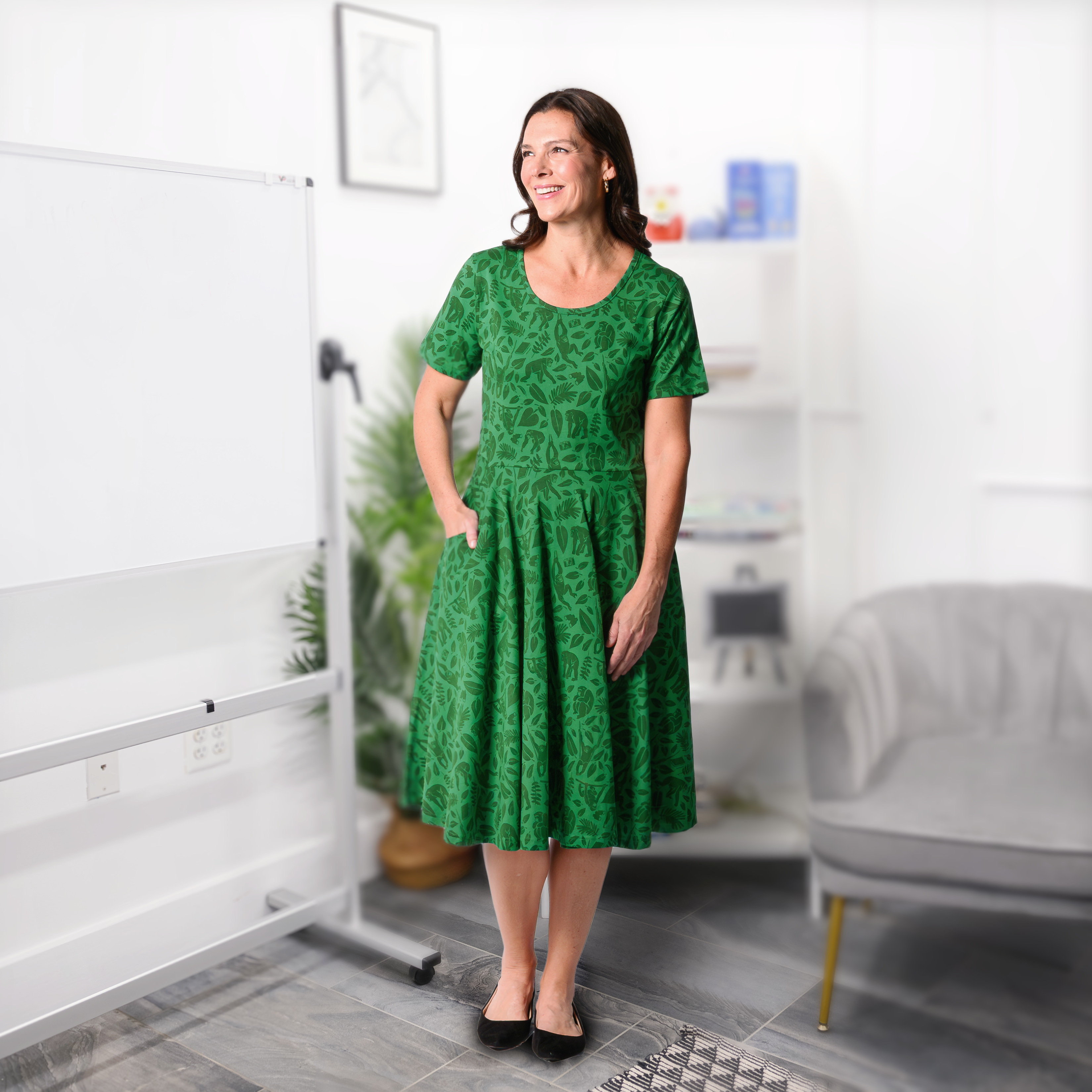 (Pre-Order) Wild Bonds Twirl Dress