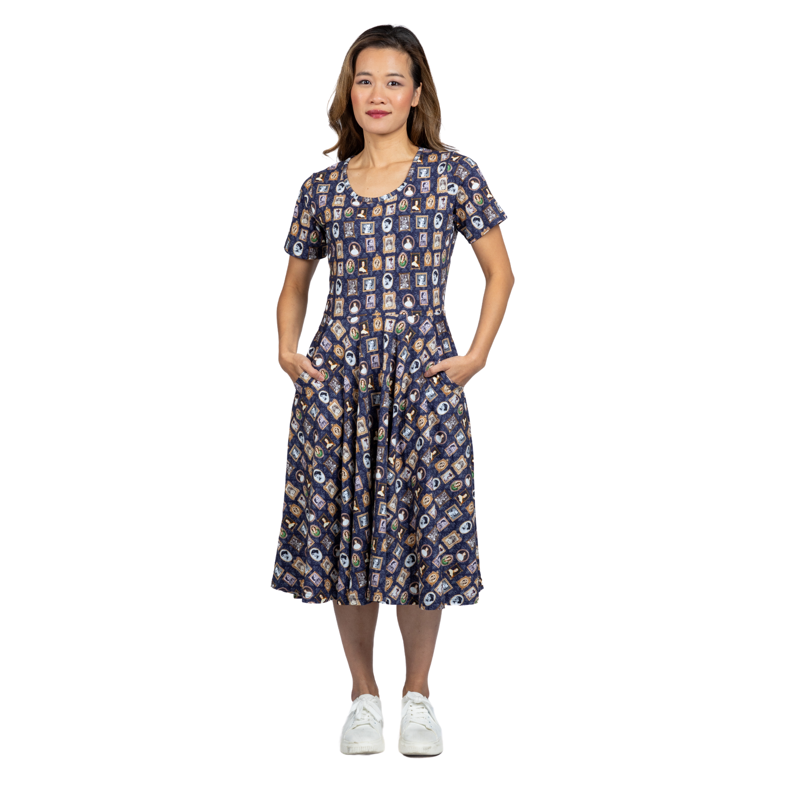 Women Authors Twirl Dress