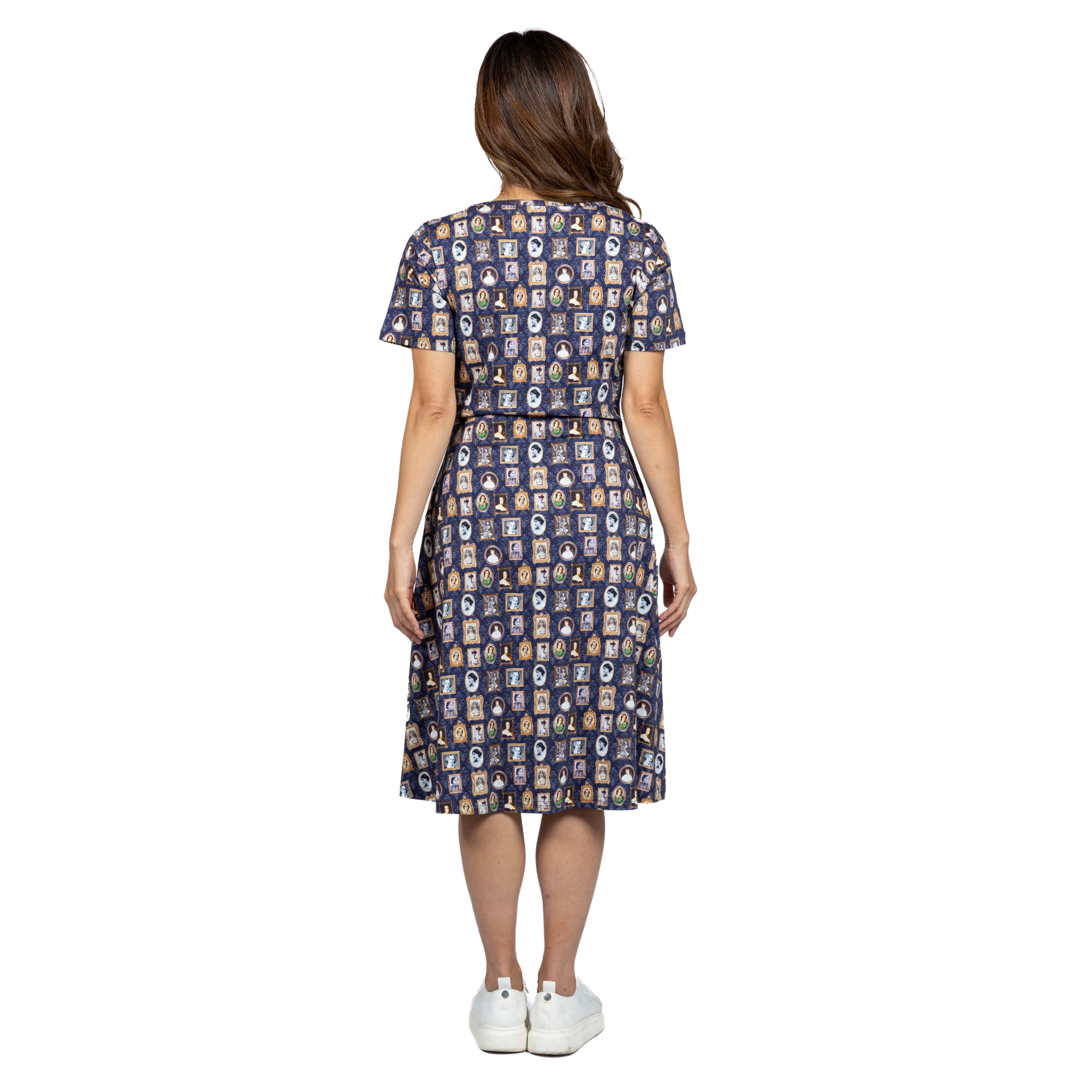 Women Authors A-Line Dress (No Waist Seam)