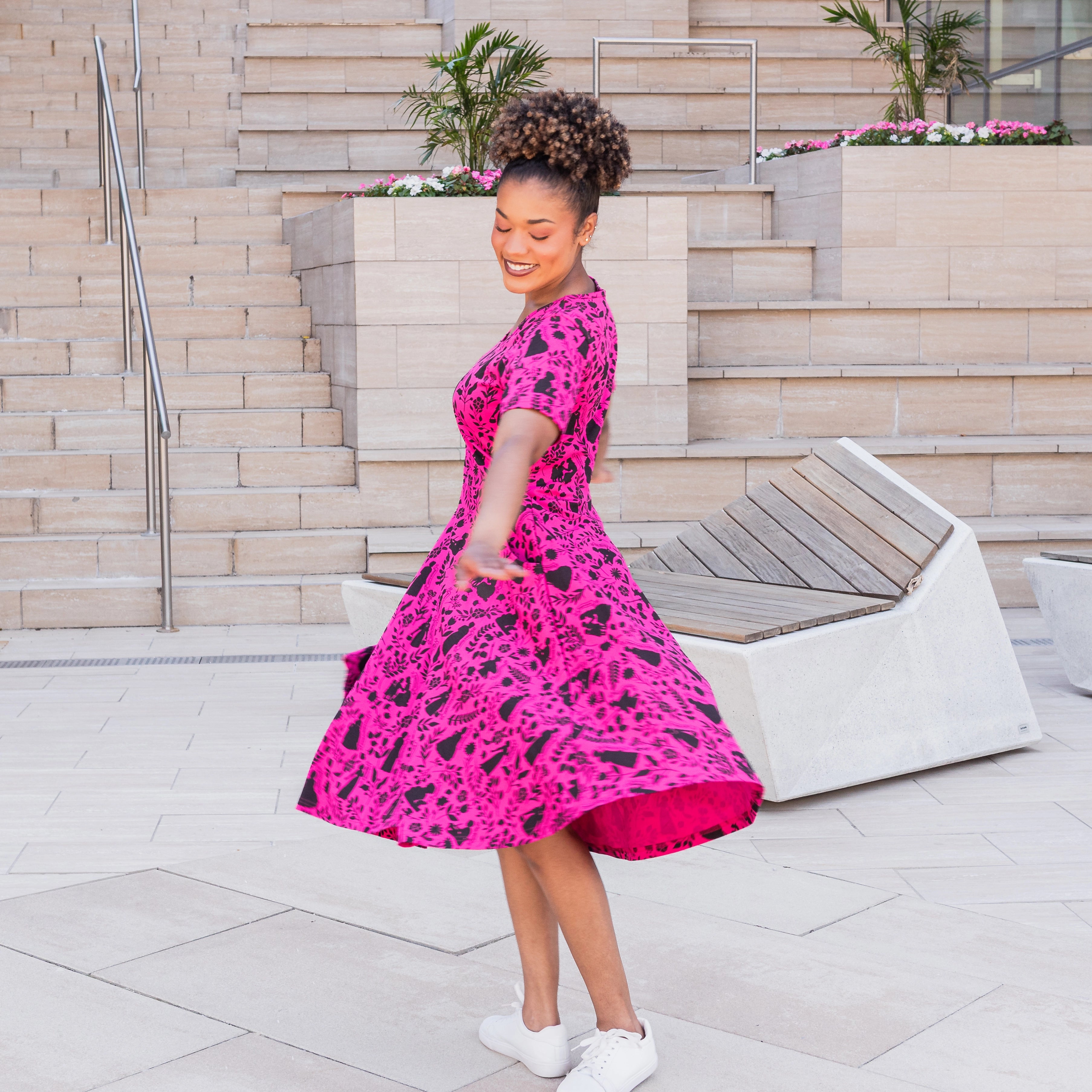 Women of the Revolution Twirl Dress with Pockets