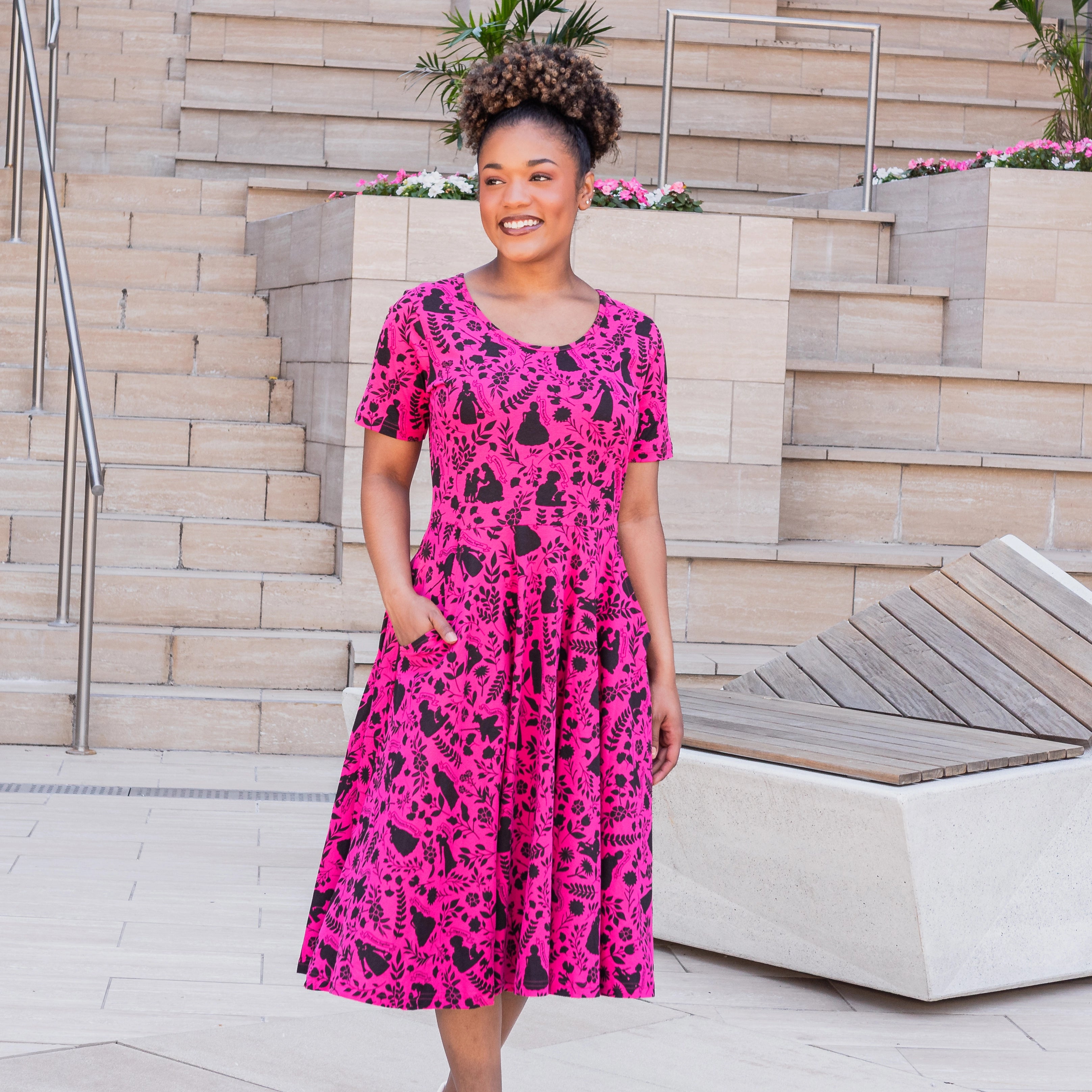 Women of the Revolution Twirl Dress with Pockets