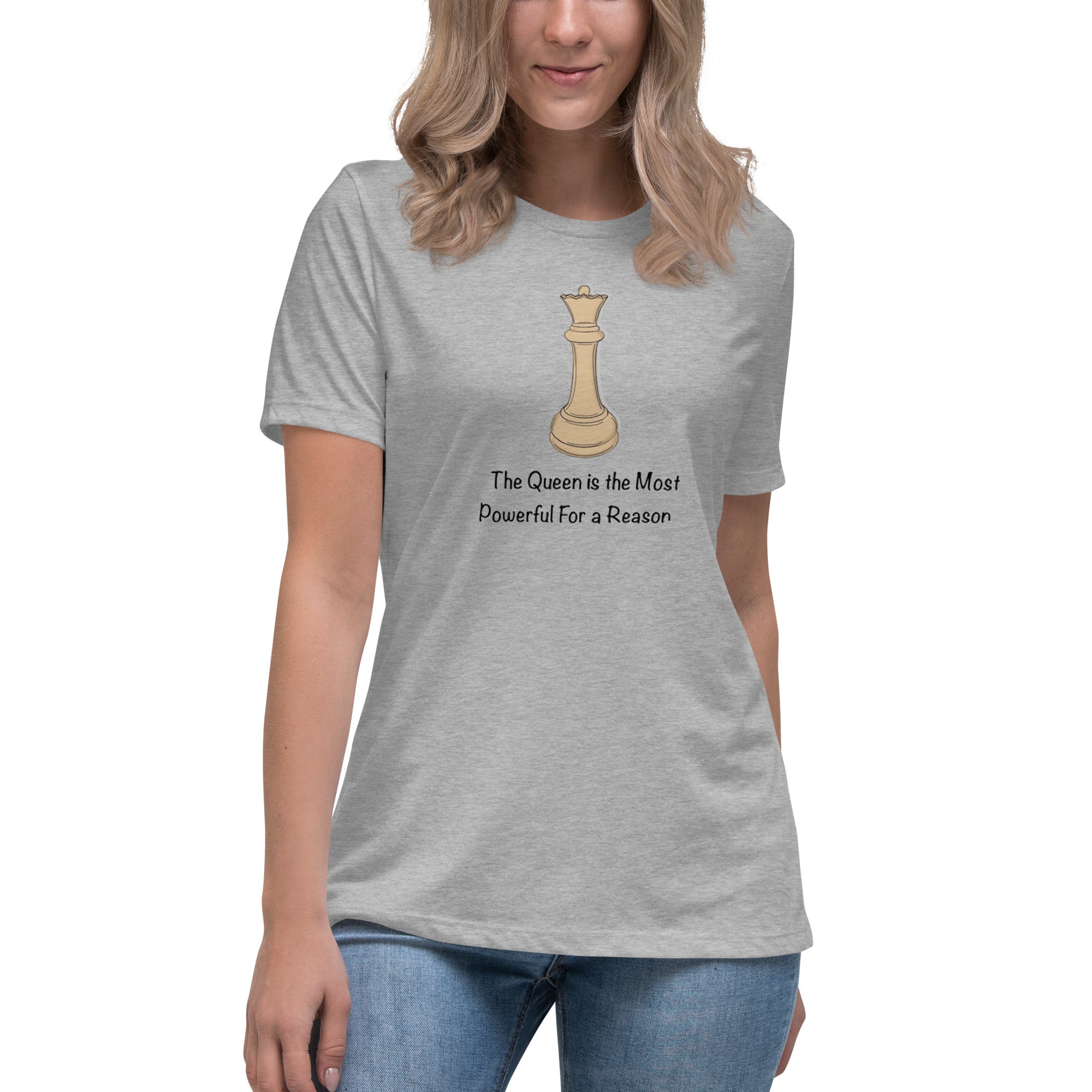Chess Queen Custom Relaxed T-Shirt