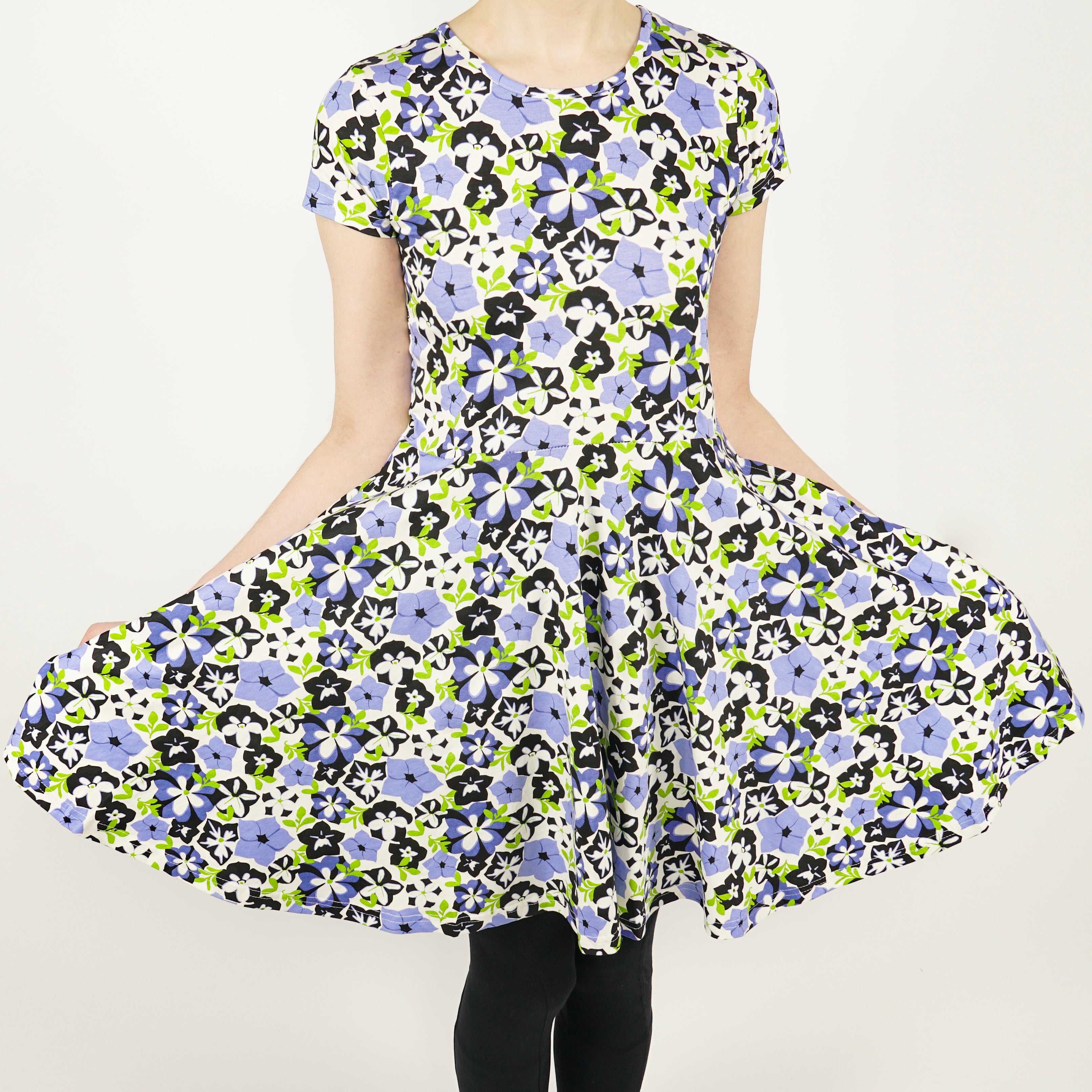 Petunias Kids Twirl Dress