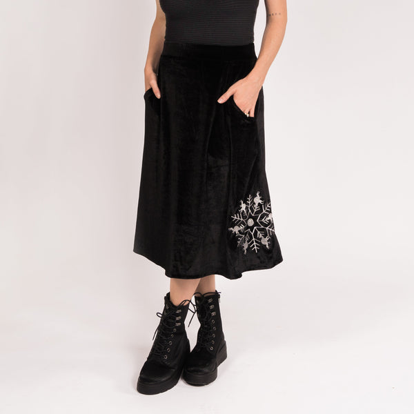 Dinoflake A-Line Skirt [FINAL SALE]