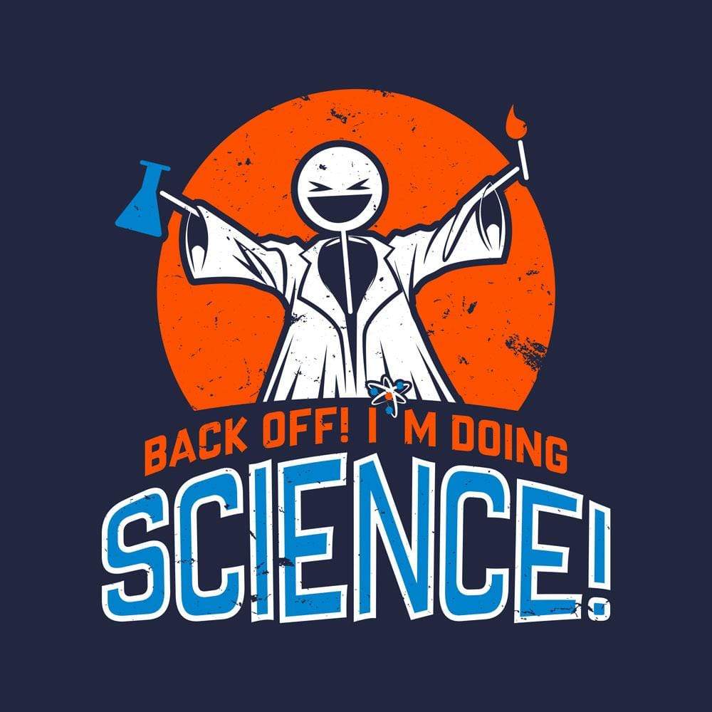 Back Off Science Relaxed T-Shirt (POD)