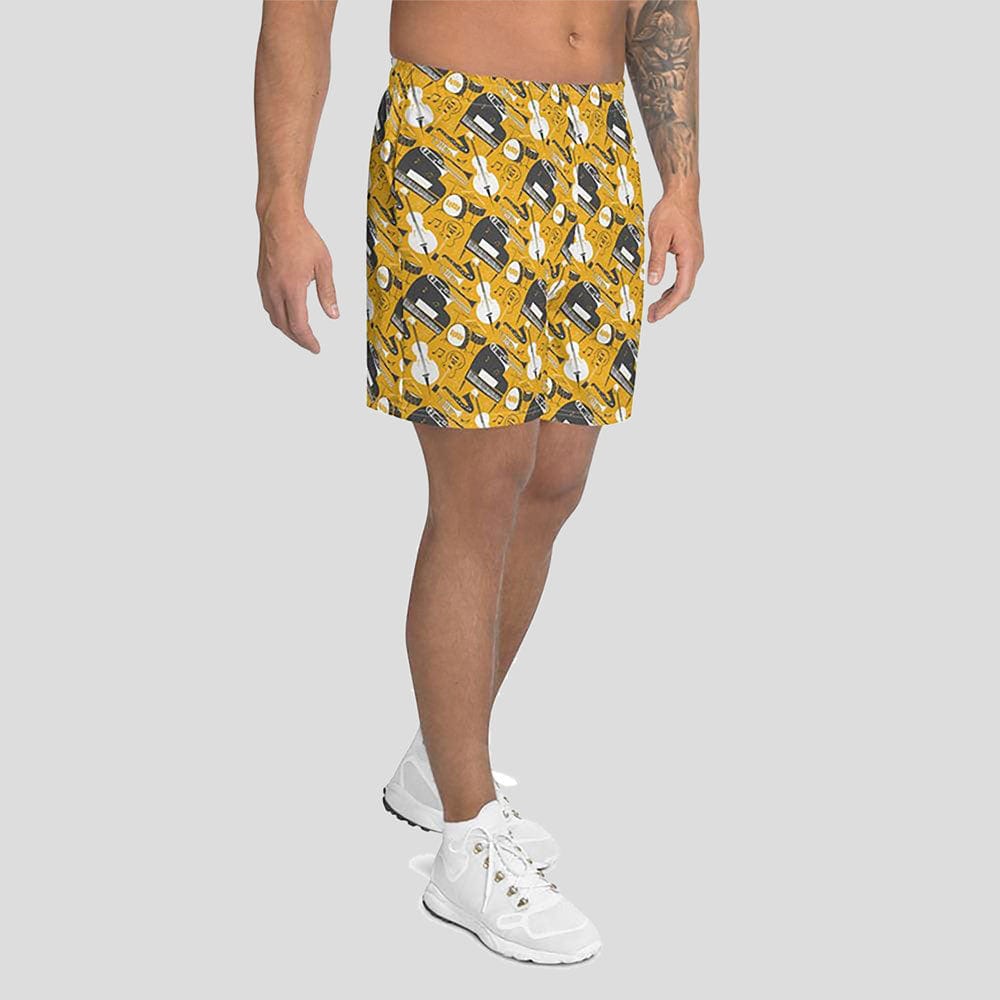 Bebop Jazz Custom Athletic Shorts