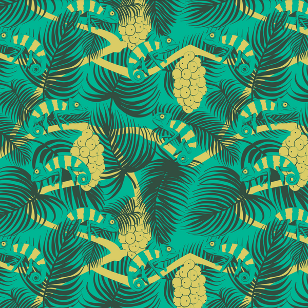 Chameleons in the Palms Rita Dress [FINAL SALE]