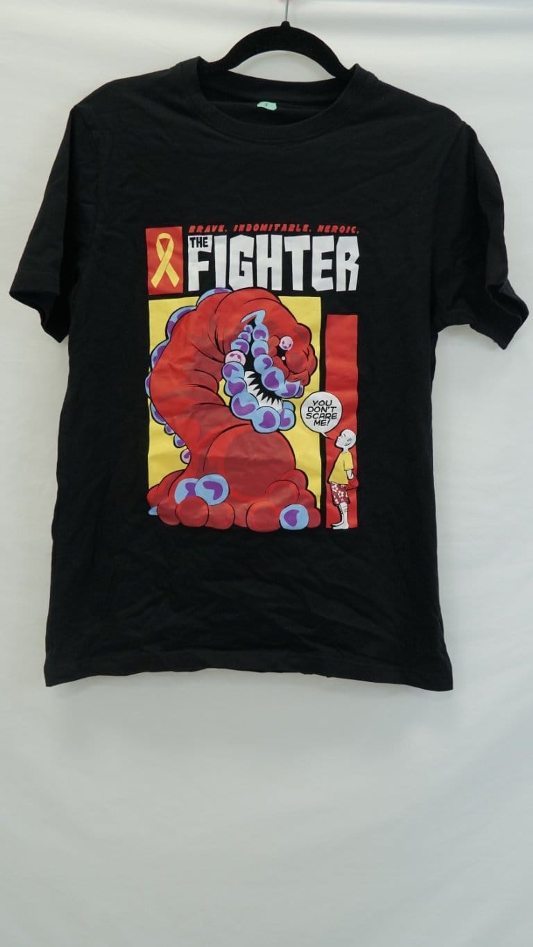 'The Cancer Fighter' Unisex Adults T-Shirt Sample - S