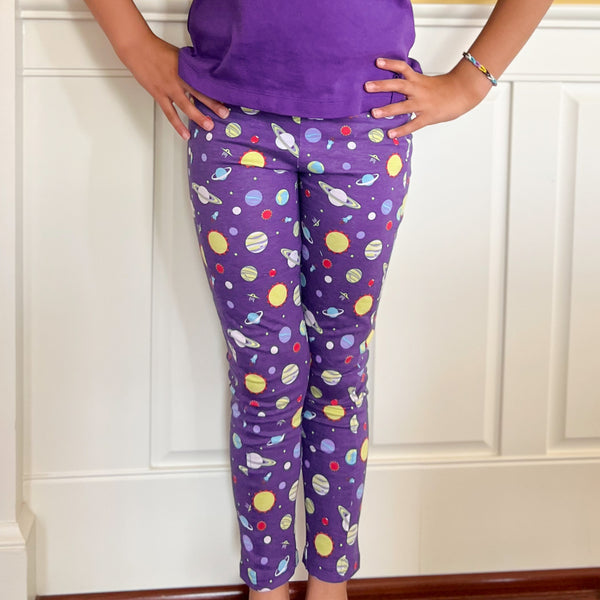 Explore New Worlds Kids Leggings with Pockets