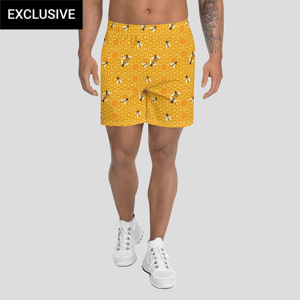 Honeycomb Custom Athletic Shorts