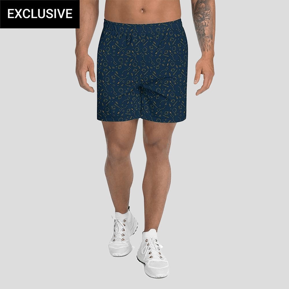Minimal Space Custom Athletic Shorts
