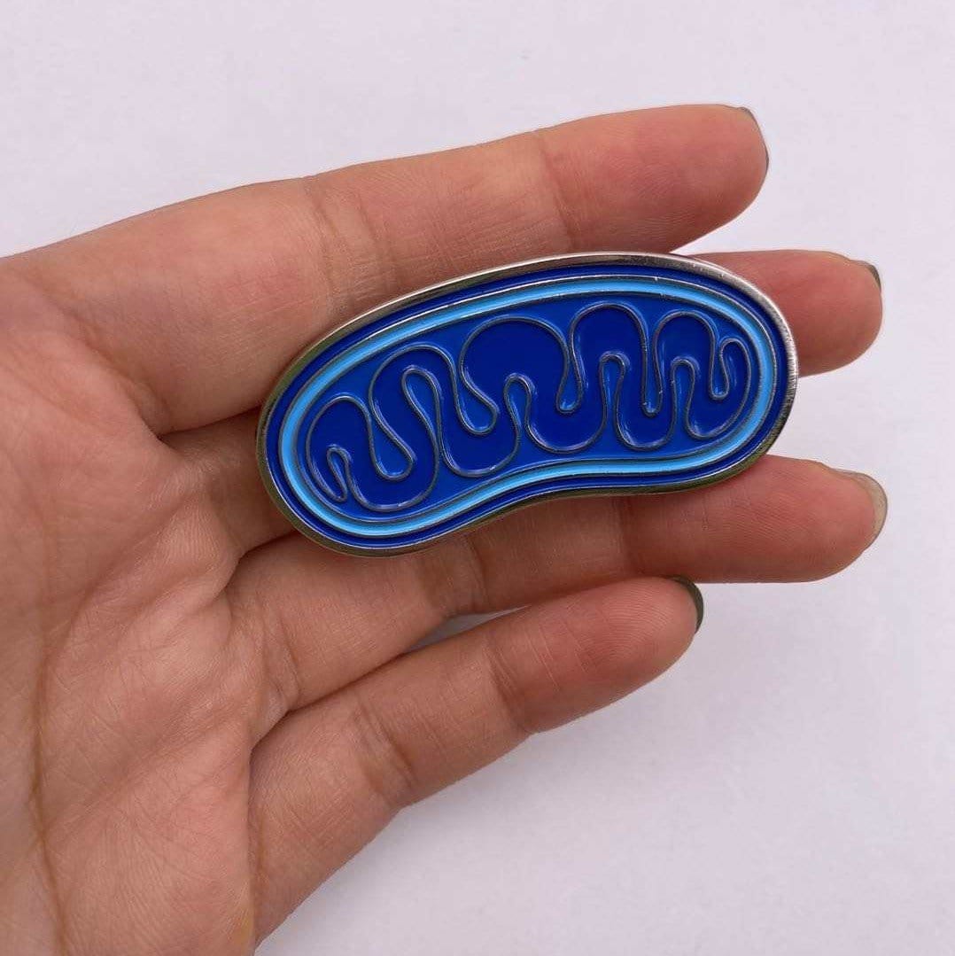 Mitochondria Enamel Pin